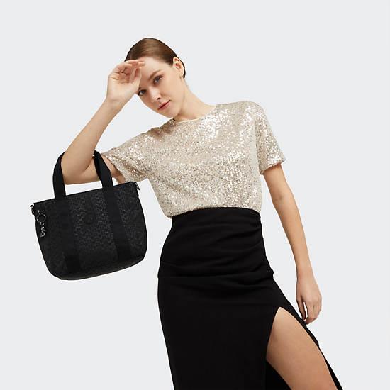 Asseni Mini Printed Tote Bag - 图片 2