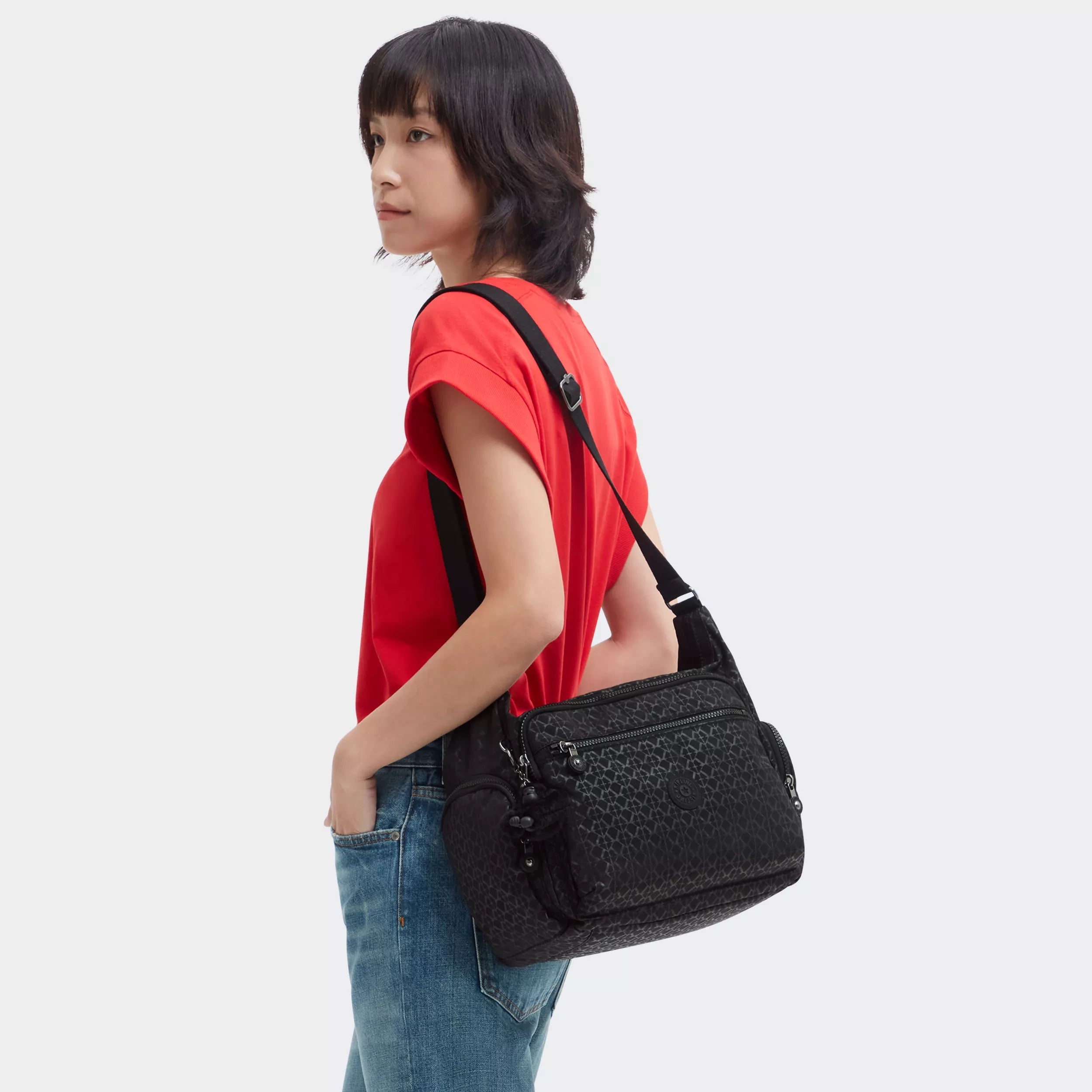 Gabbie Printed Crossbody Bag - 图片 2