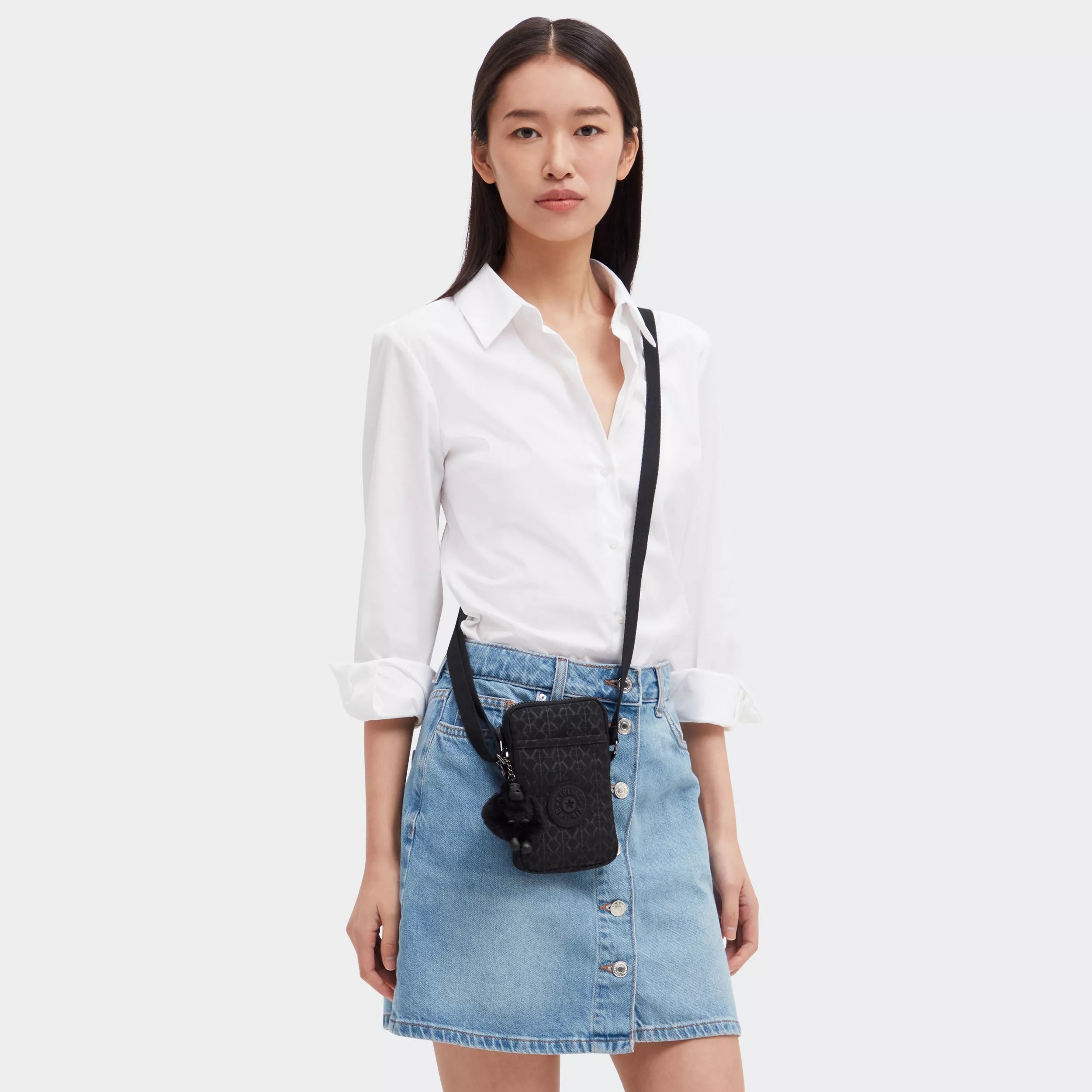 Tally Printed Crossbody Phone Bag - 图片 2