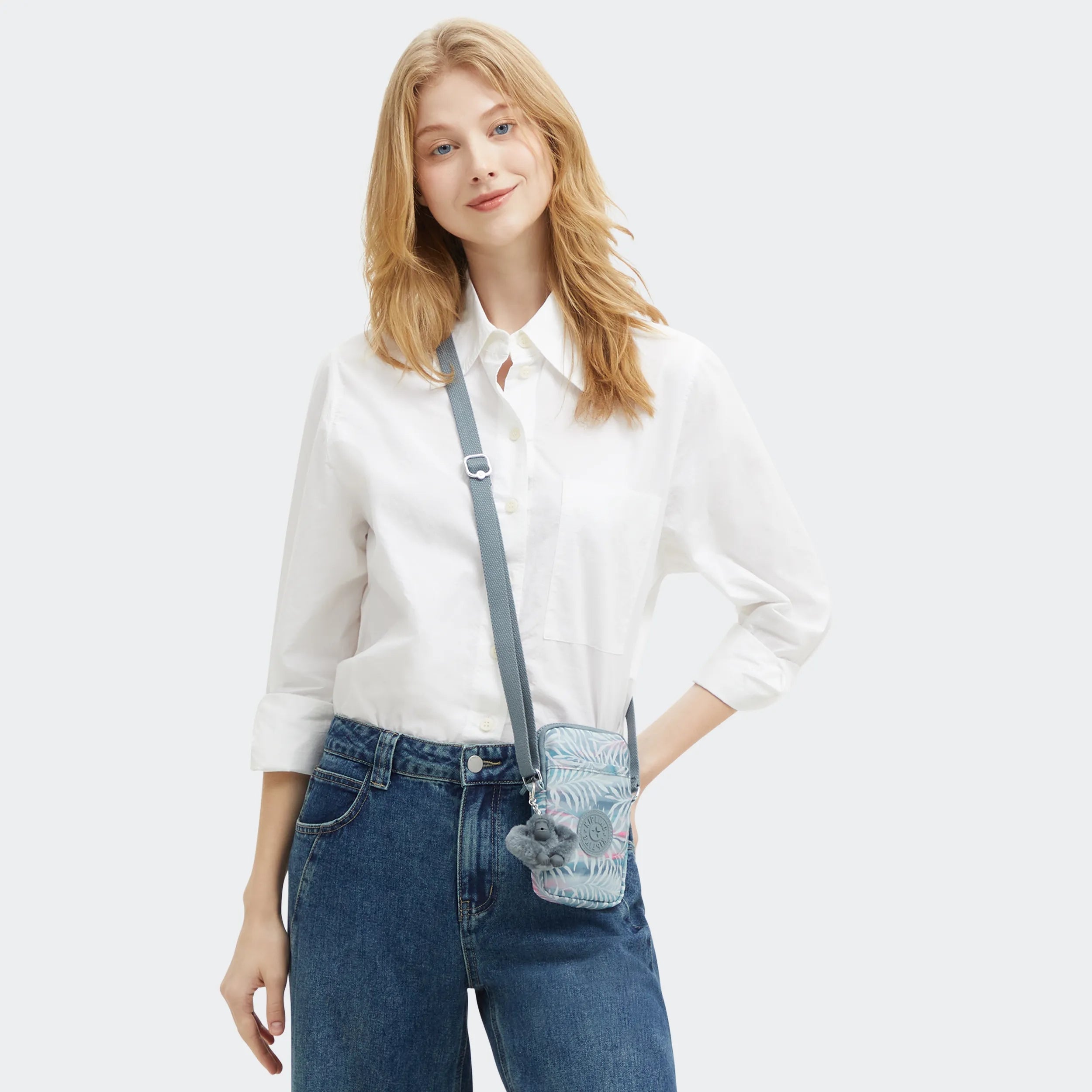 Tally Printed Crossbody Phone Bag - 图片 2