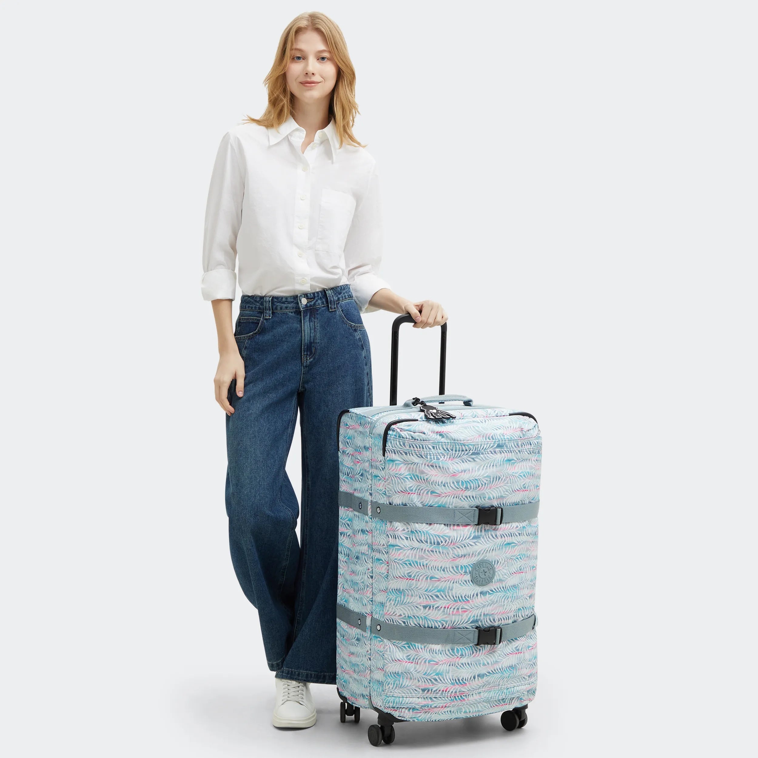 Spontaneous Large Printed Rolling Luggage - 图片 2