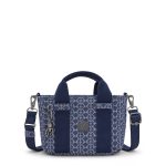 Ritta Mini Printed Denim Shoulder Bag