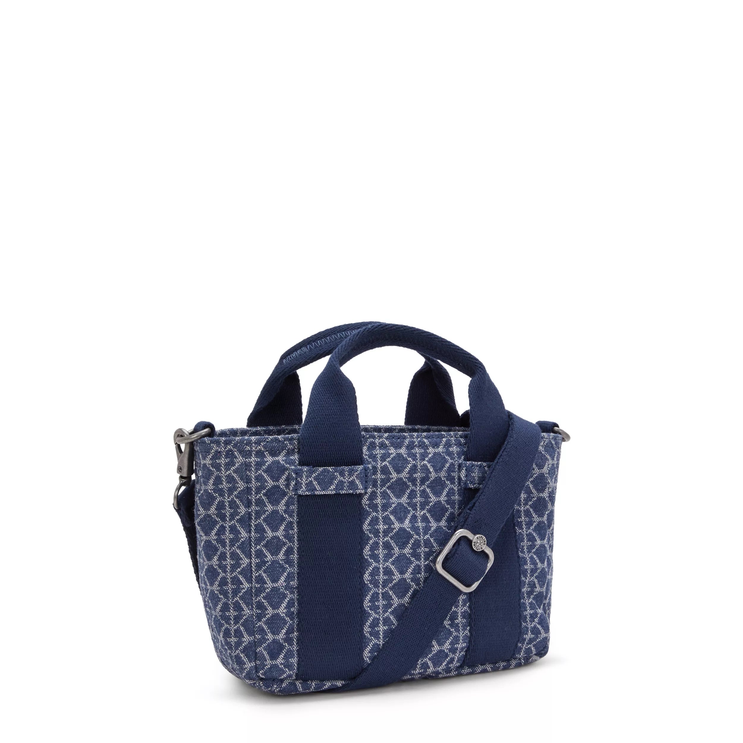 Ritta Mini Printed Denim Shoulder Bag - 图片 3