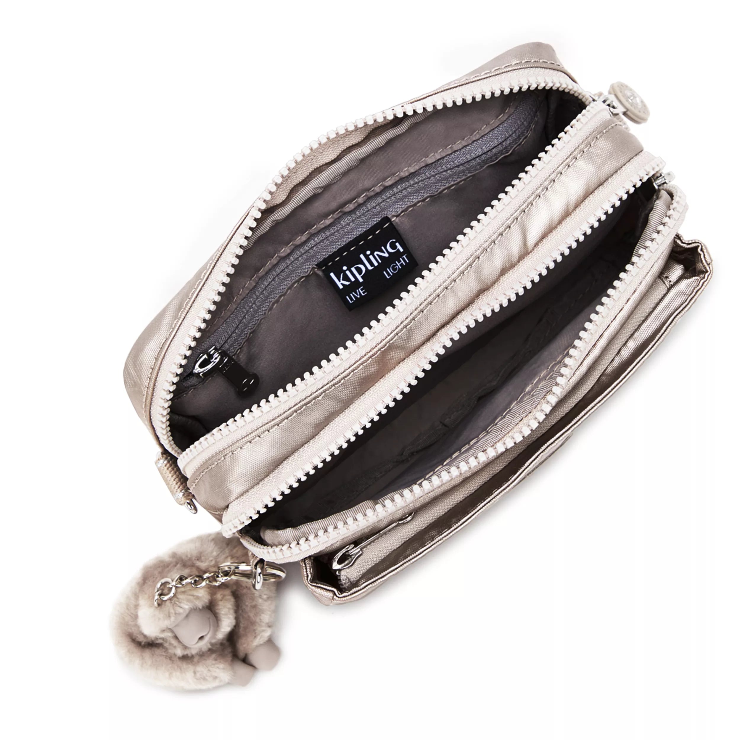 Abanu Multi Metallic Convertible Crossbody Bag - 图片 4