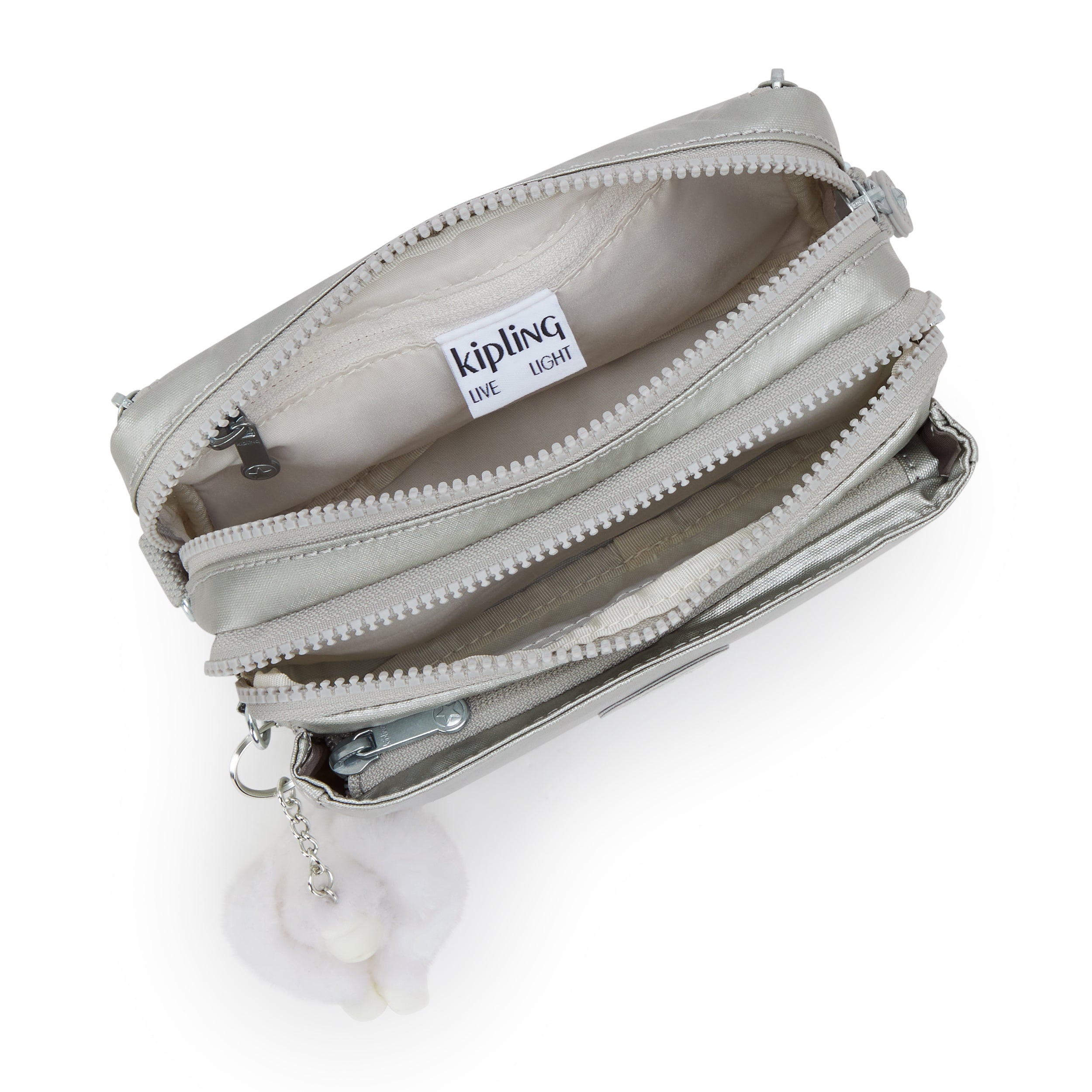 Abanu Multi Metallic Convertible Crossbody Bag - 图片 4