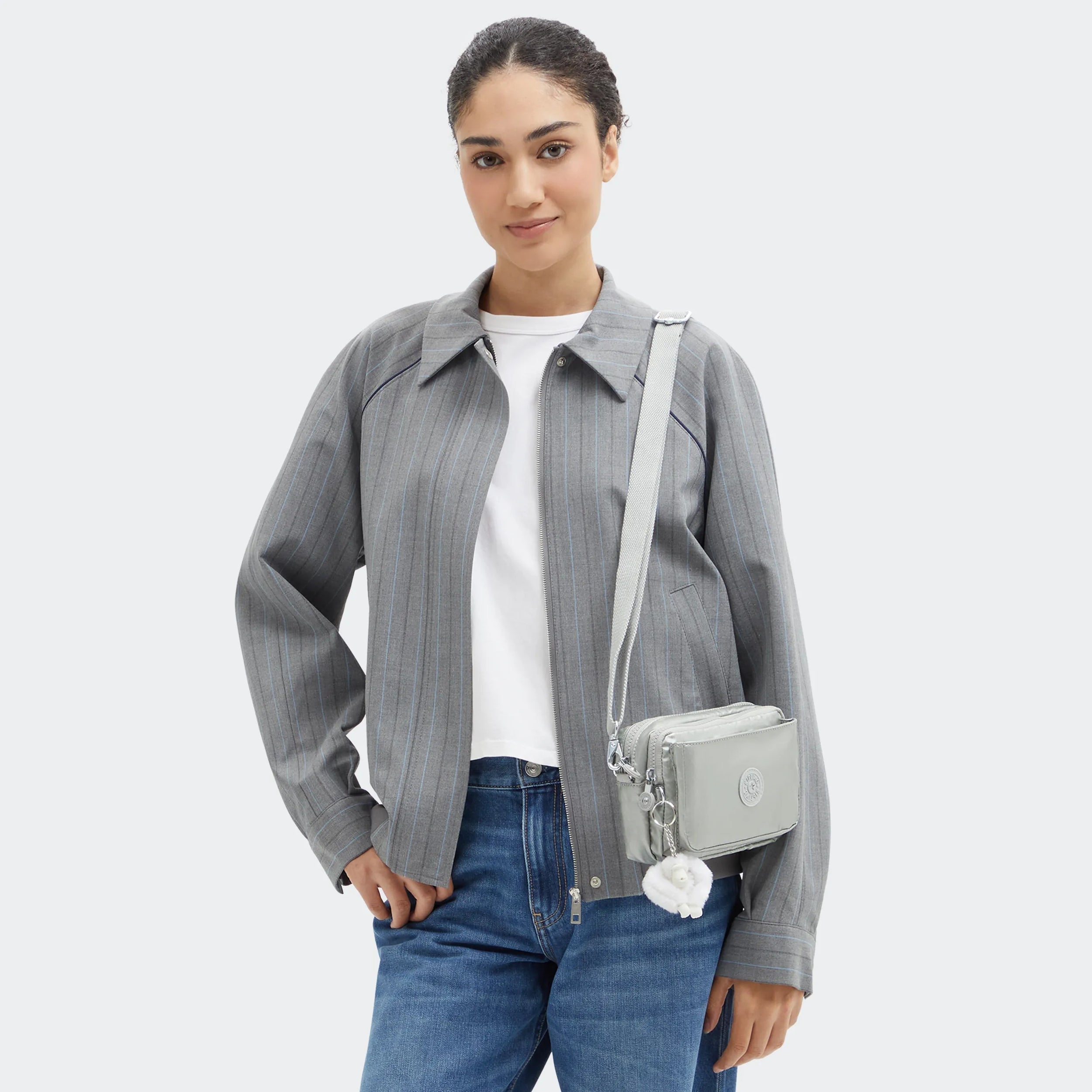 Abanu Multi Metallic Convertible Crossbody Bag - 图片 2