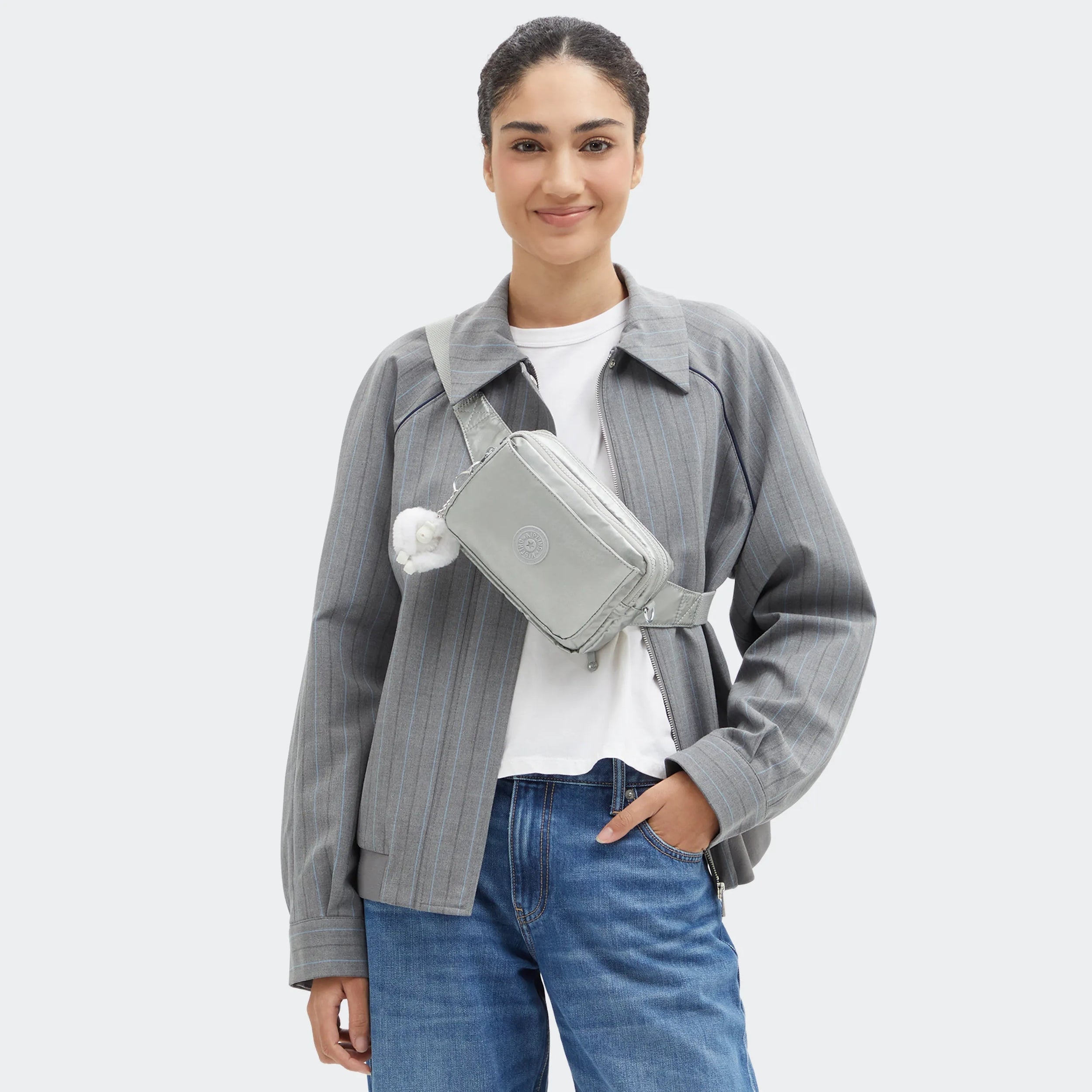 Abanu Multi Metallic Convertible Crossbody Bag - 图片 9