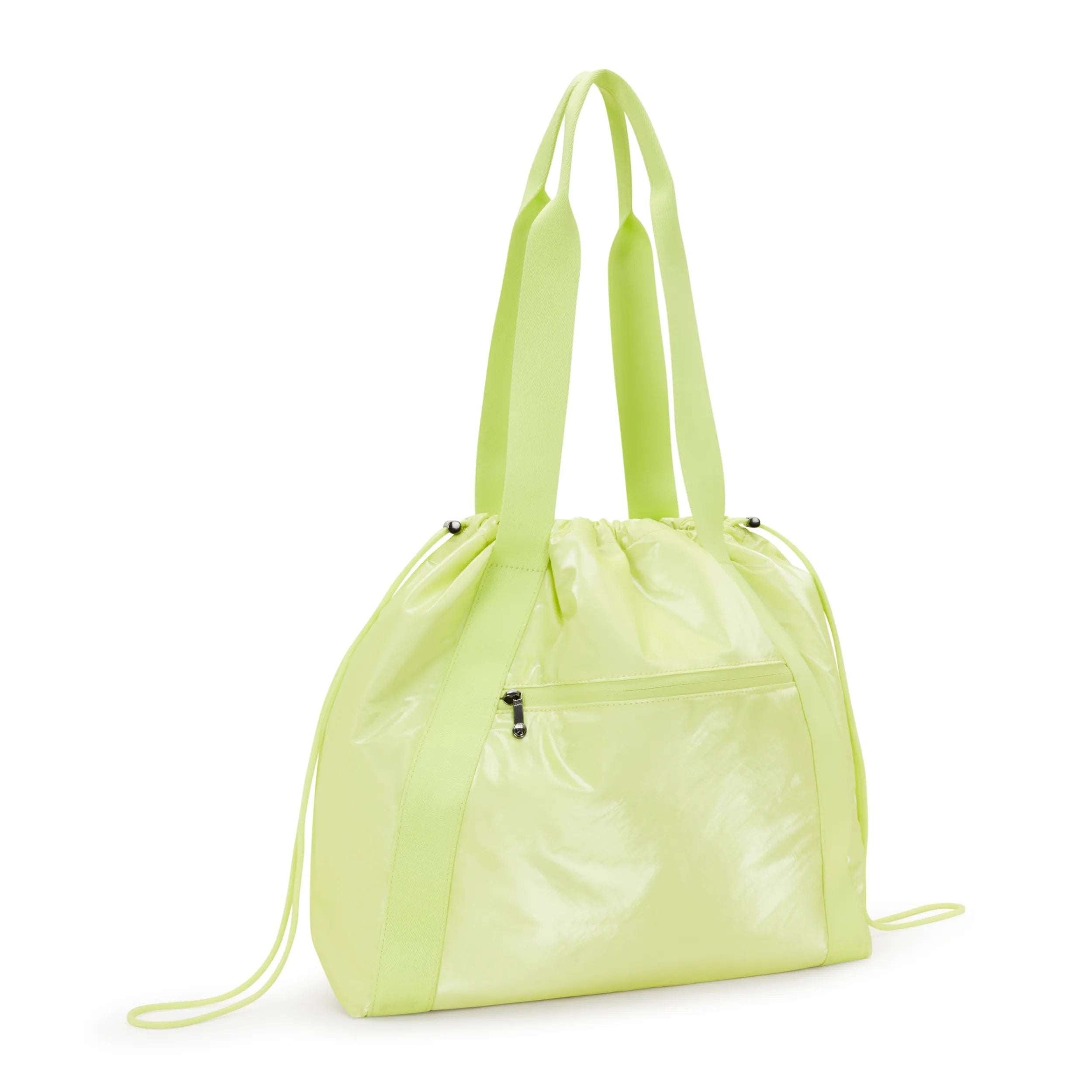 Elmar Lacquered Drawstring Tote Bag - 图片 3