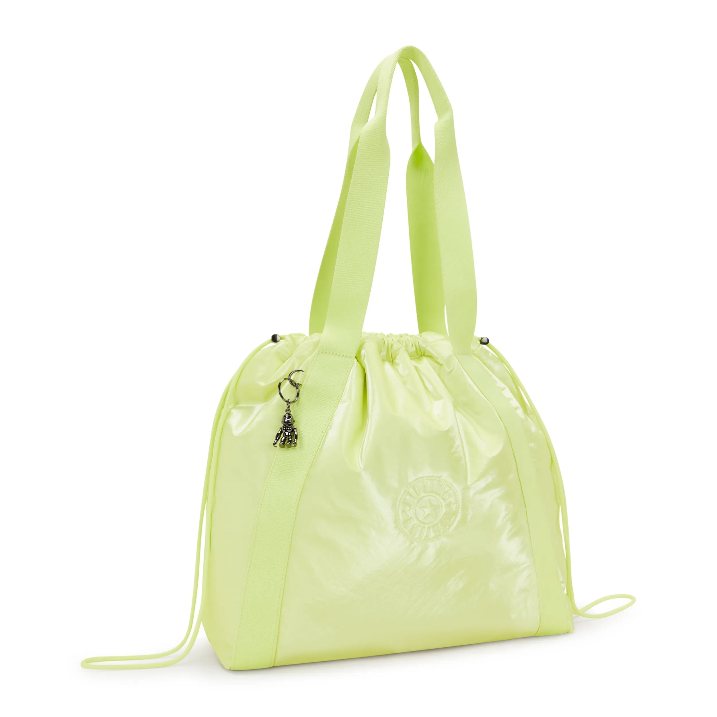 Elmar Lacquered Drawstring Tote Bag - 图片 5