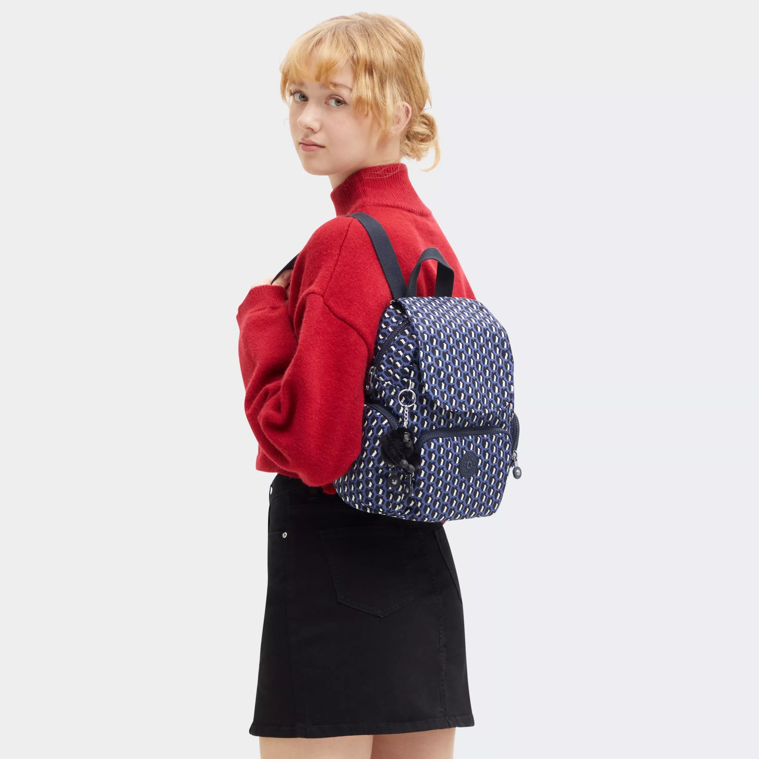 City Zip Mini Printed Backpack - 图片 2