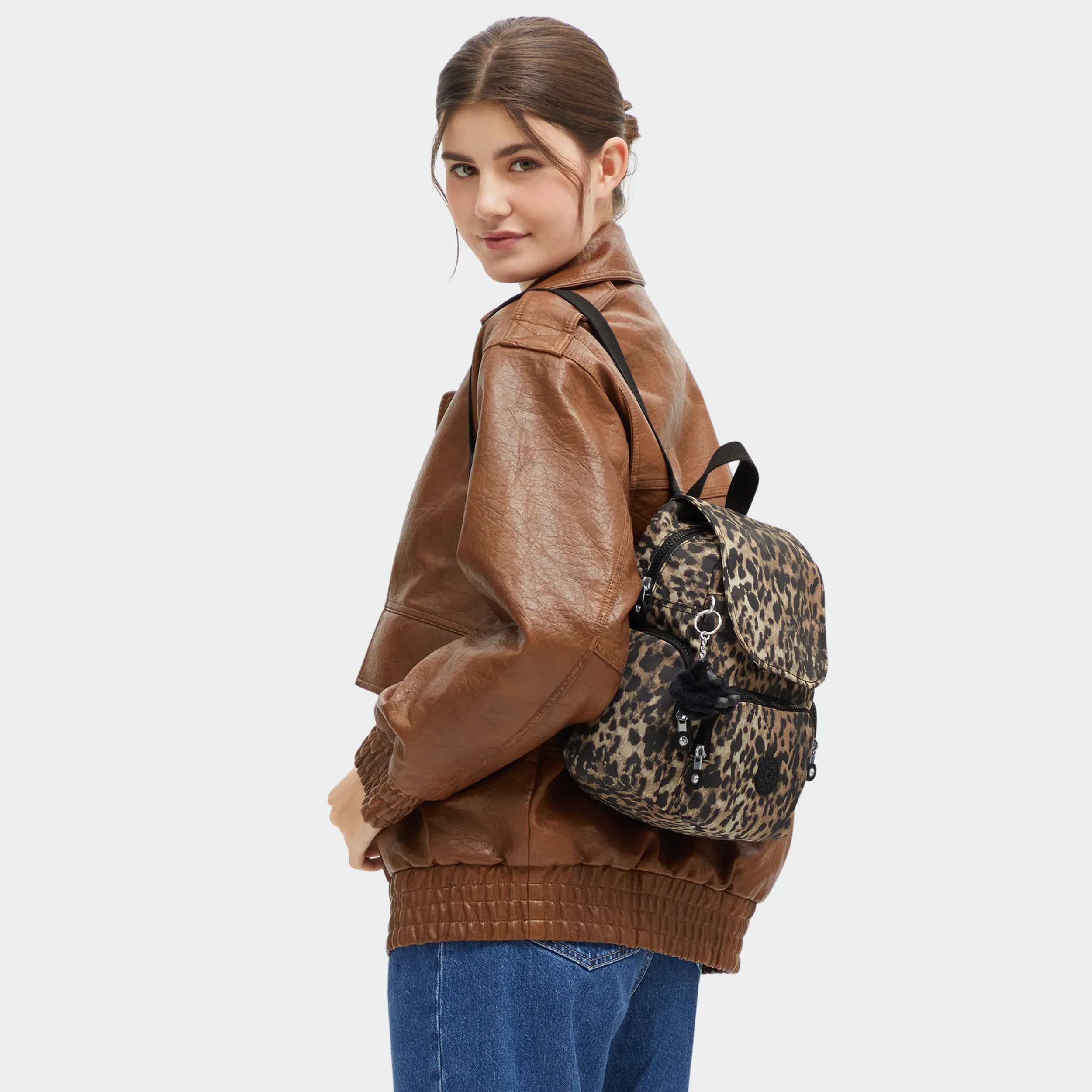 City Zip Mini Printed Backpack - 图片 2