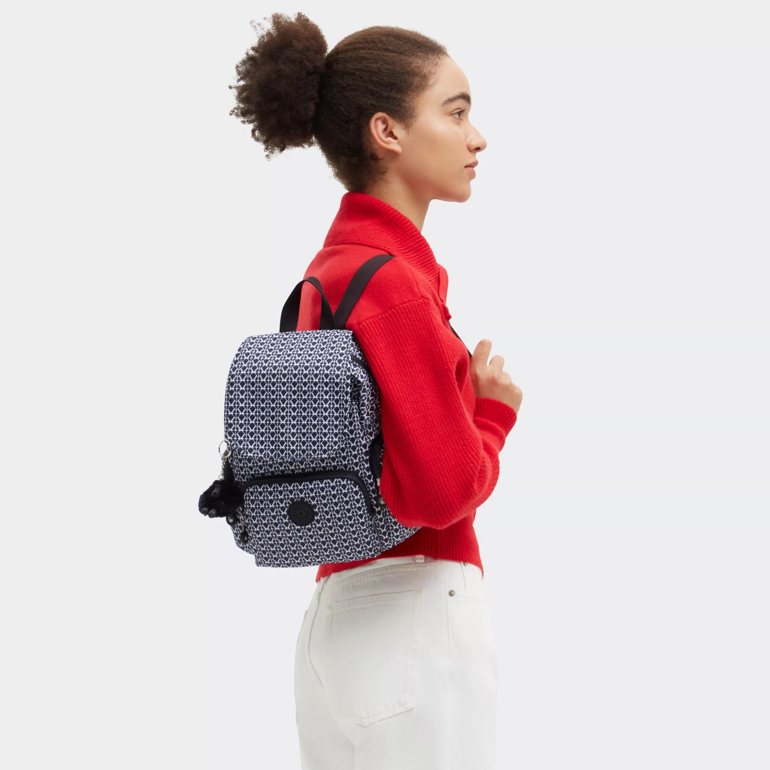 City Zip Mini Printed Backpack - 图片 2