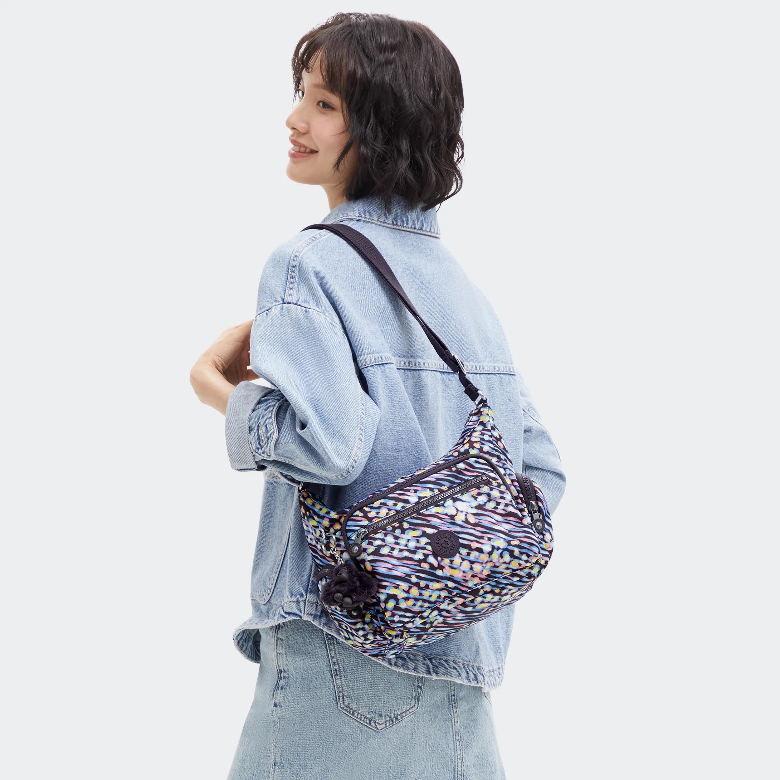 Gabbie Small Printed Crossbody Bag - 图片 2