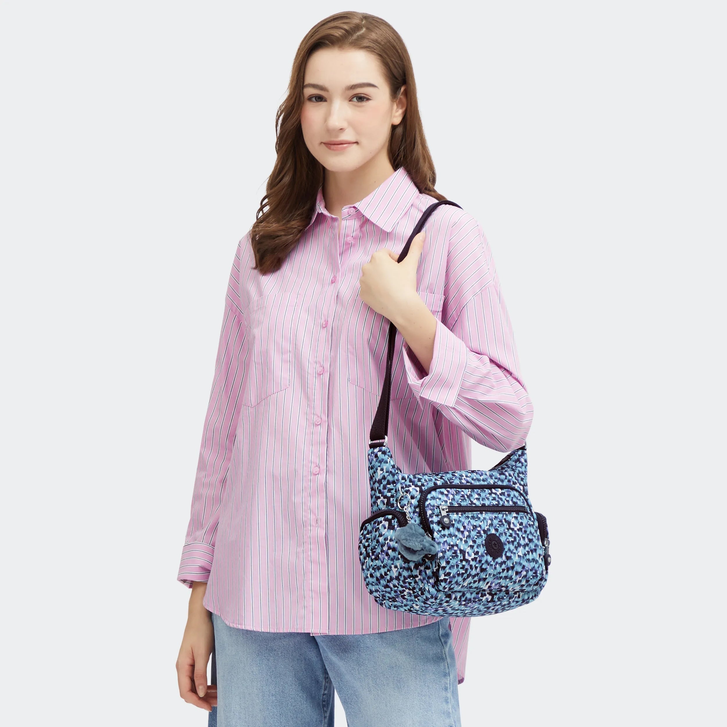 Gabbie Small Printed Crossbody Bag - 图片 2