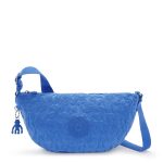 Julisa Terry Cloth Crescent Crossbody Bag