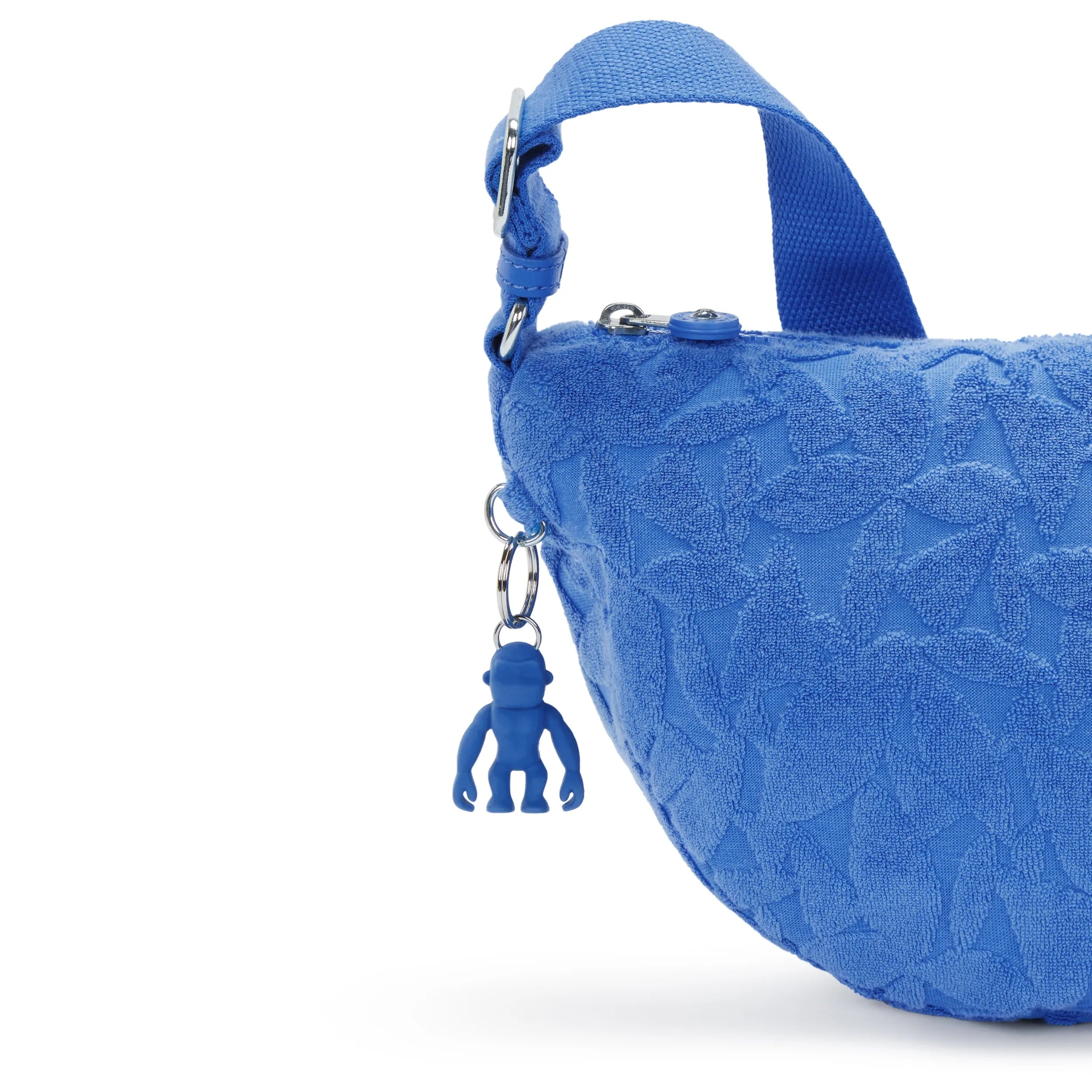 Julisa Terry Cloth Crescent Crossbody Bag - 图片 6