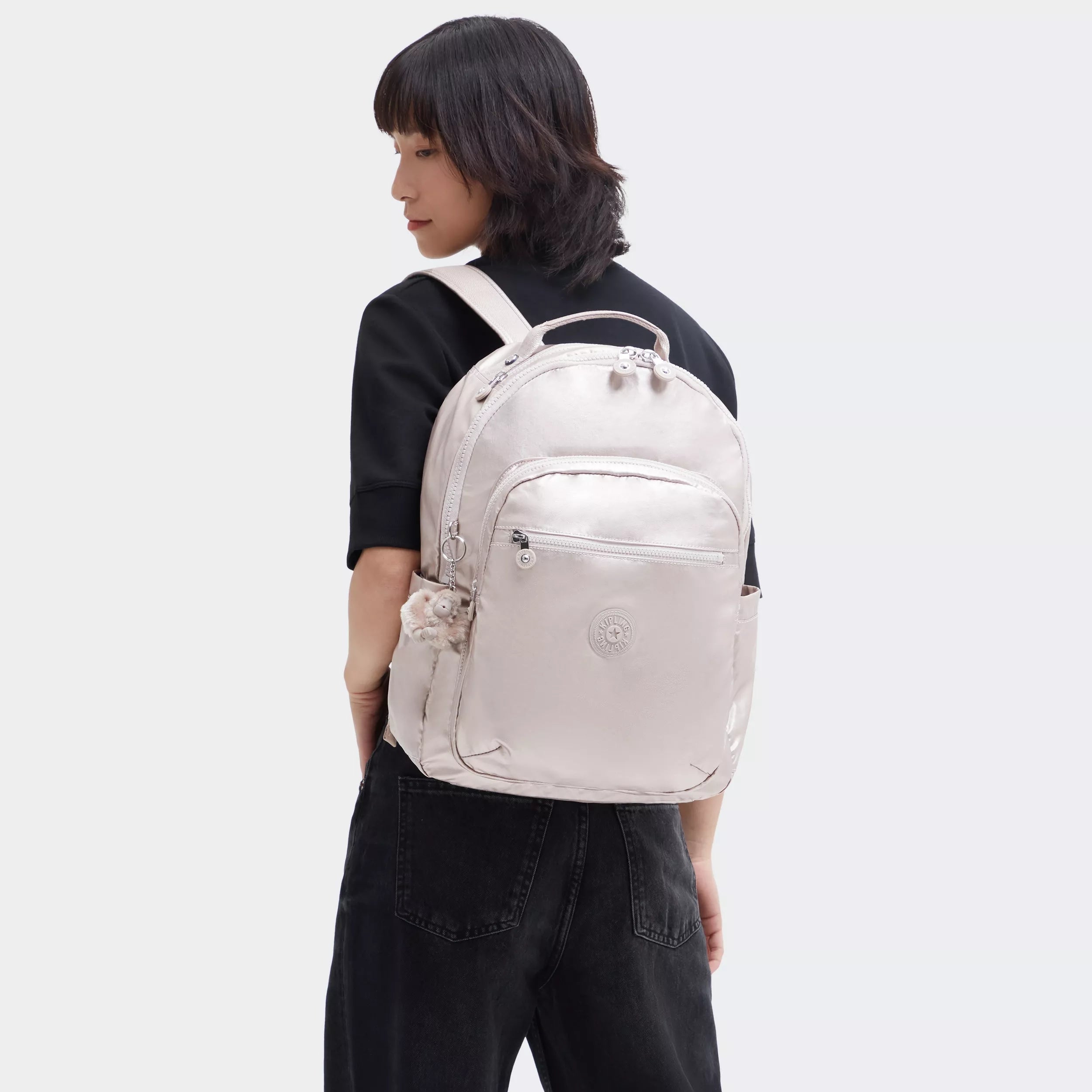 Seoul Large Metallic 15 Laptop Backpack - 图片 2
