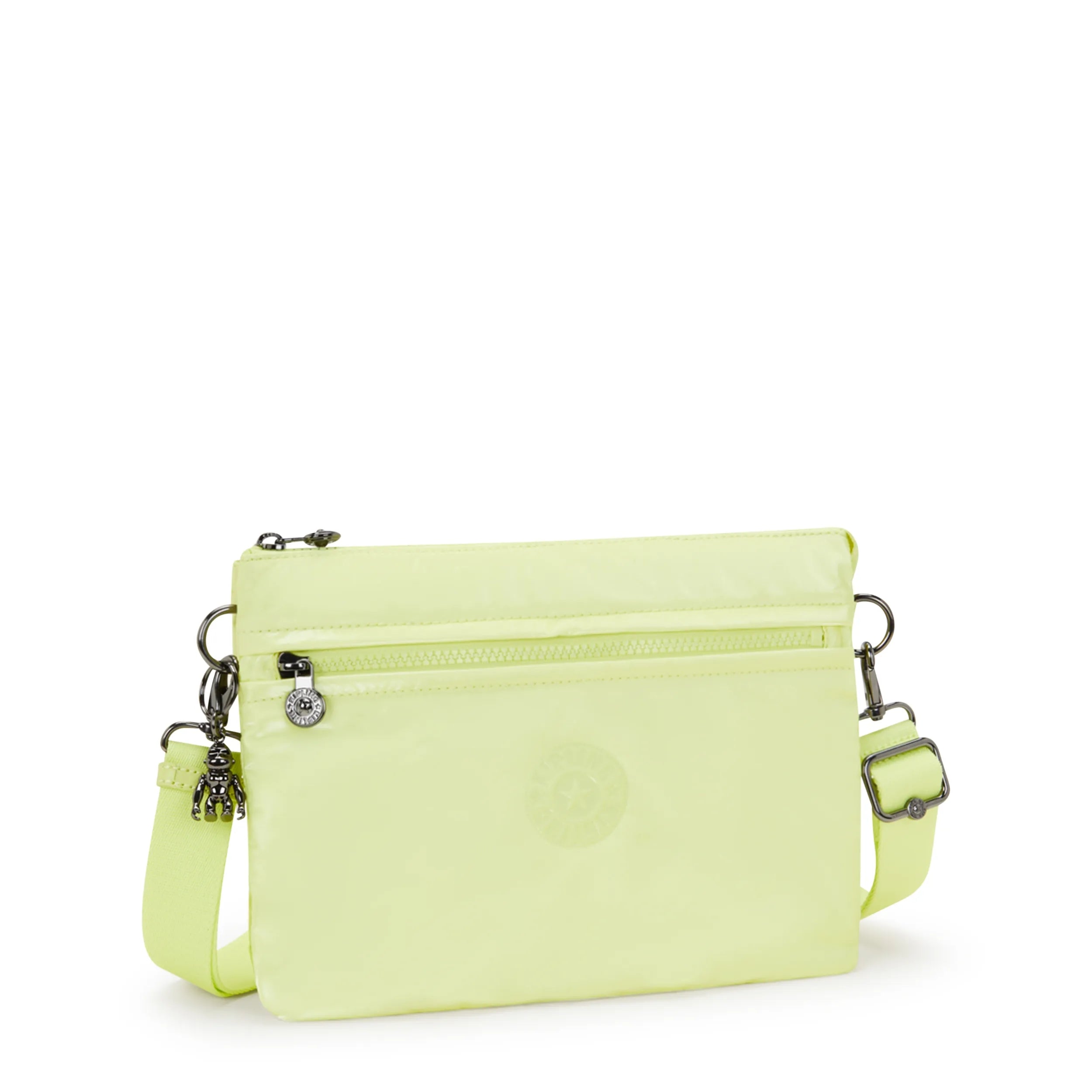Riri Large Zip Lacquered Crossbody Bag - 图片 5