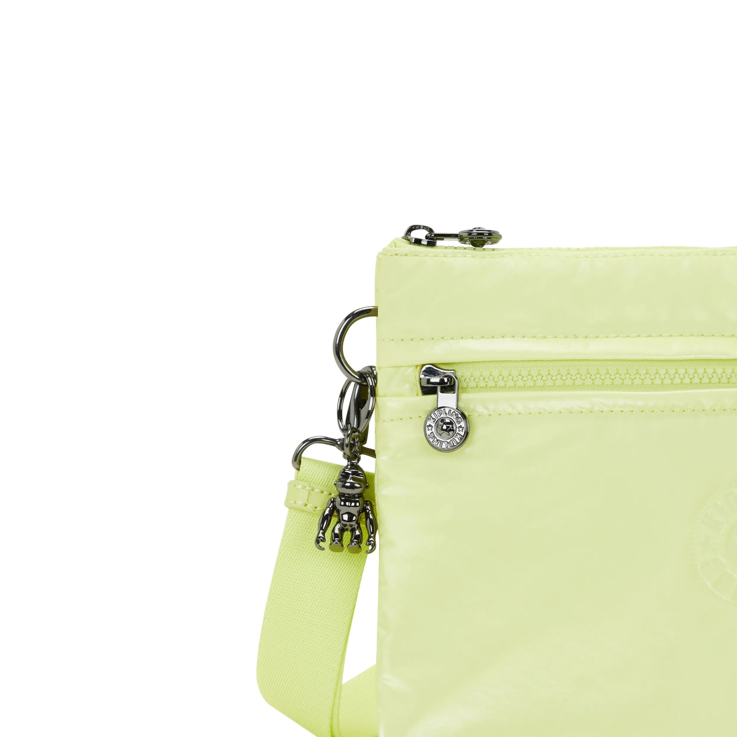 Riri Large Zip Lacquered Crossbody Bag - 图片 6