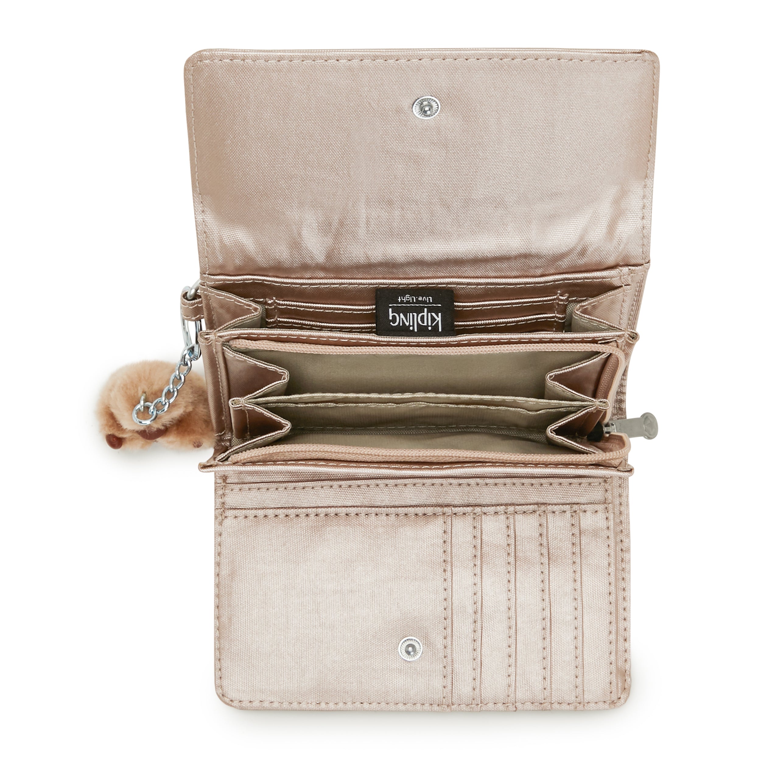 Pixi Medium Metallic Organizer Wallet - 图片 3