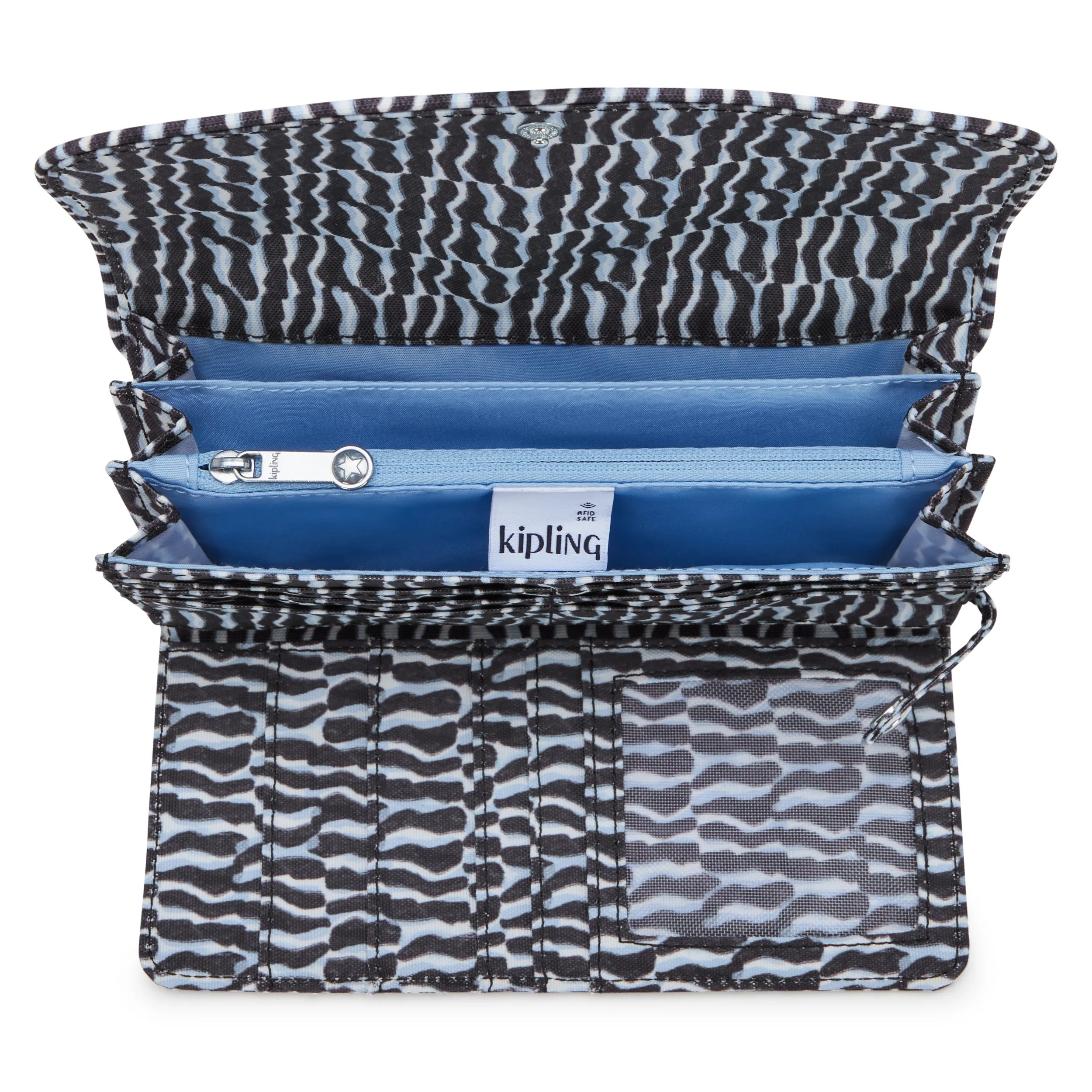 Money Land Printed Snap Wallet - 图片 3