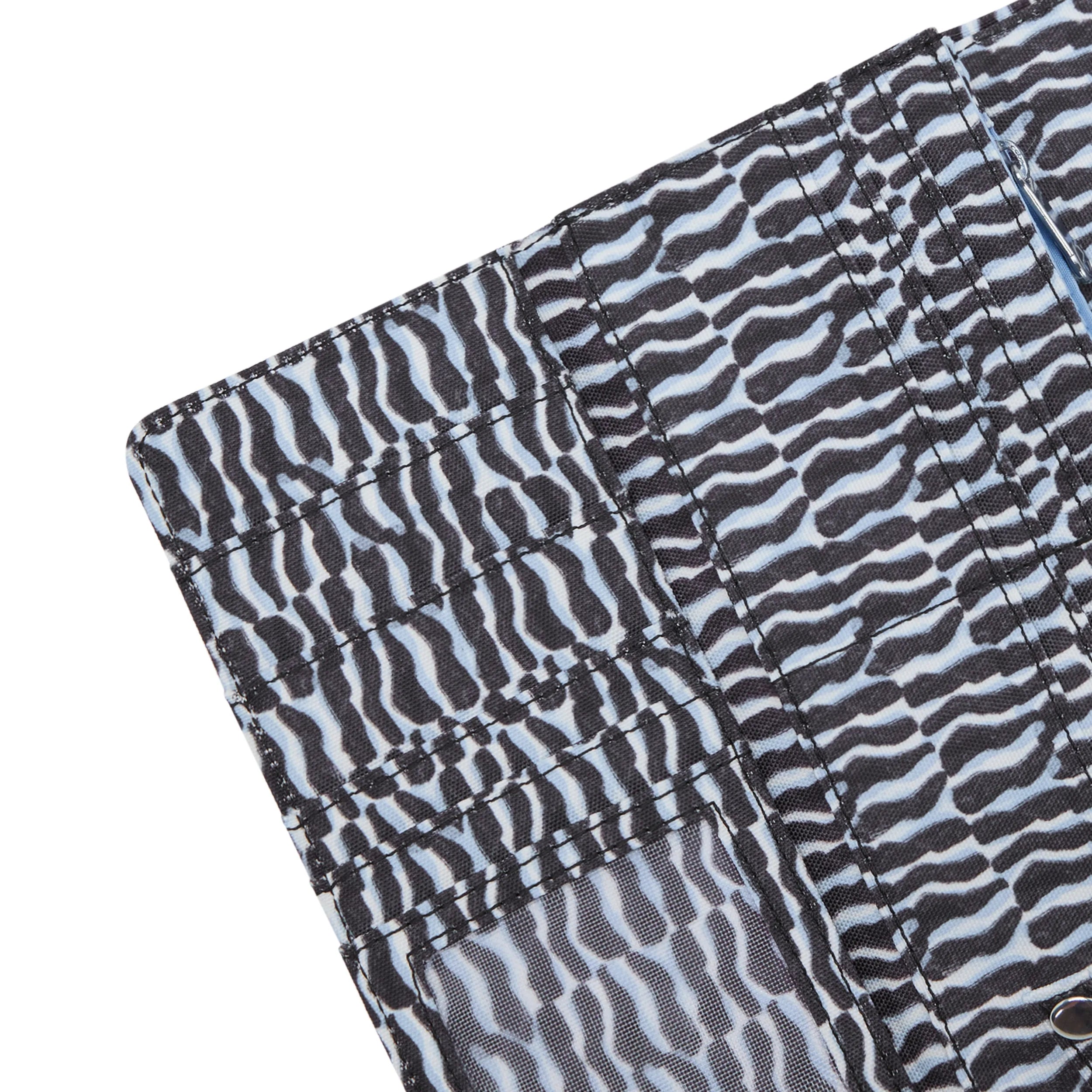 Money Land Printed Snap Wallet - 图片 5