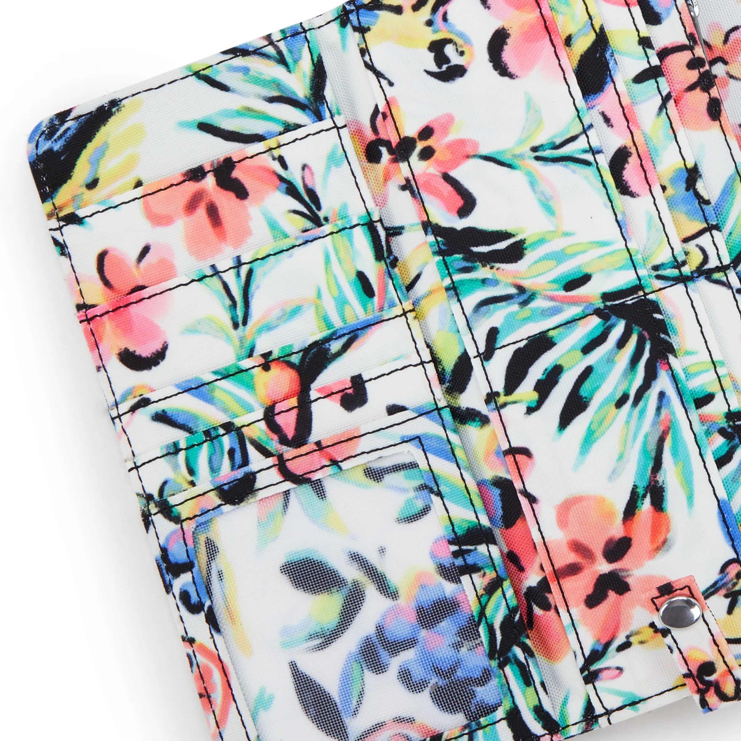 Money Land Printed Snap Wallet - 图片 5