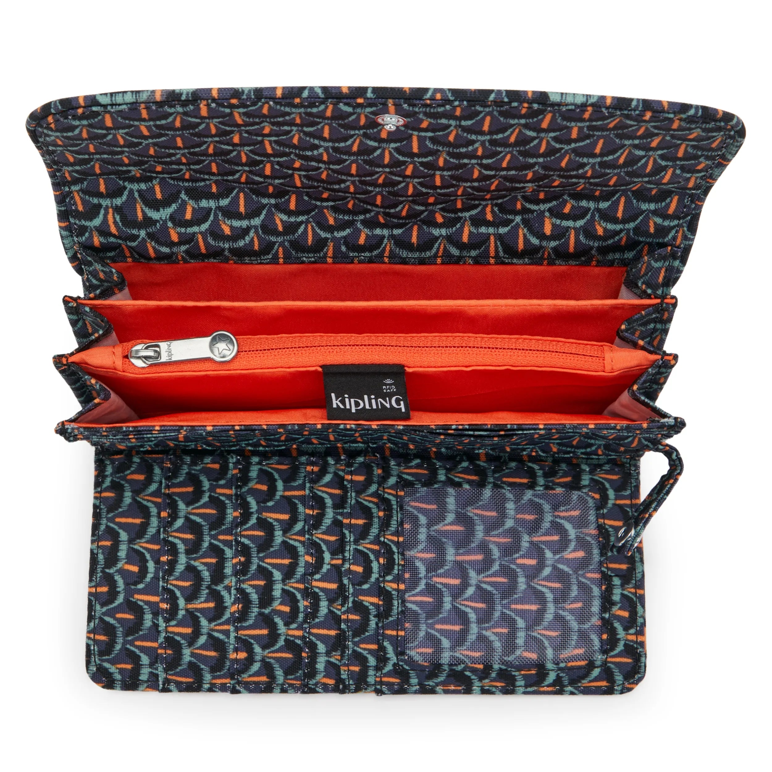 Money Land Printed Snap Wallet - 图片 3