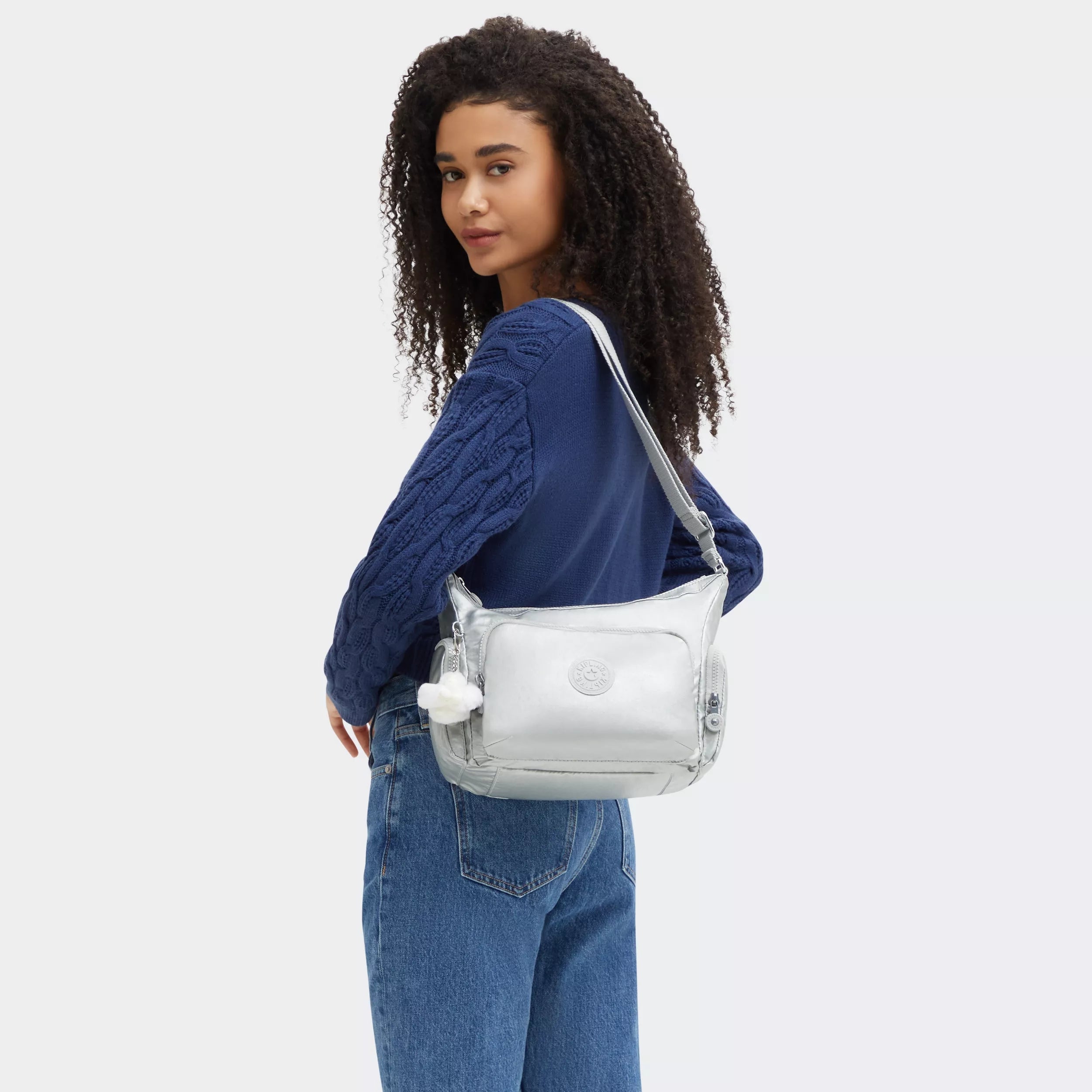 Gabb Small Metallic Crossbody Bag - 图片 2