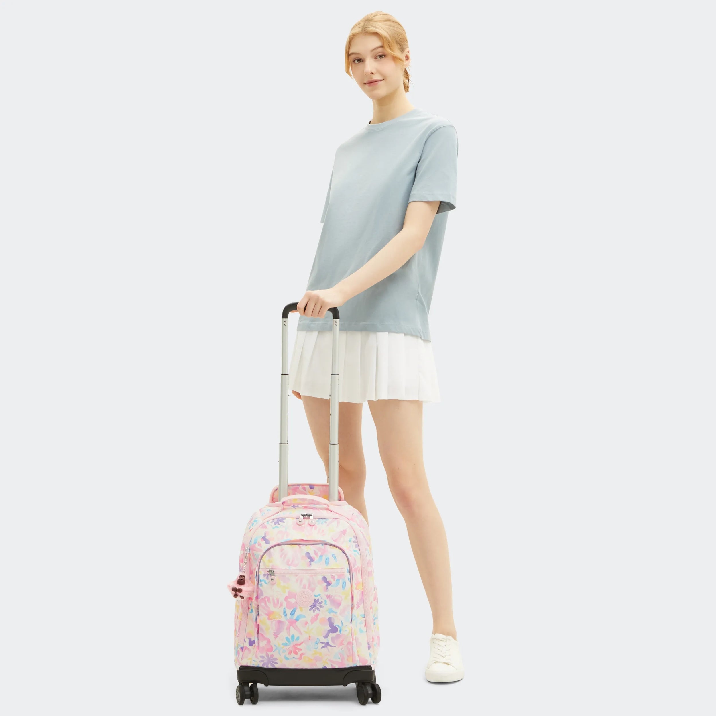New Zea Printed 15 Laptop Rolling Backpack - 图片 2