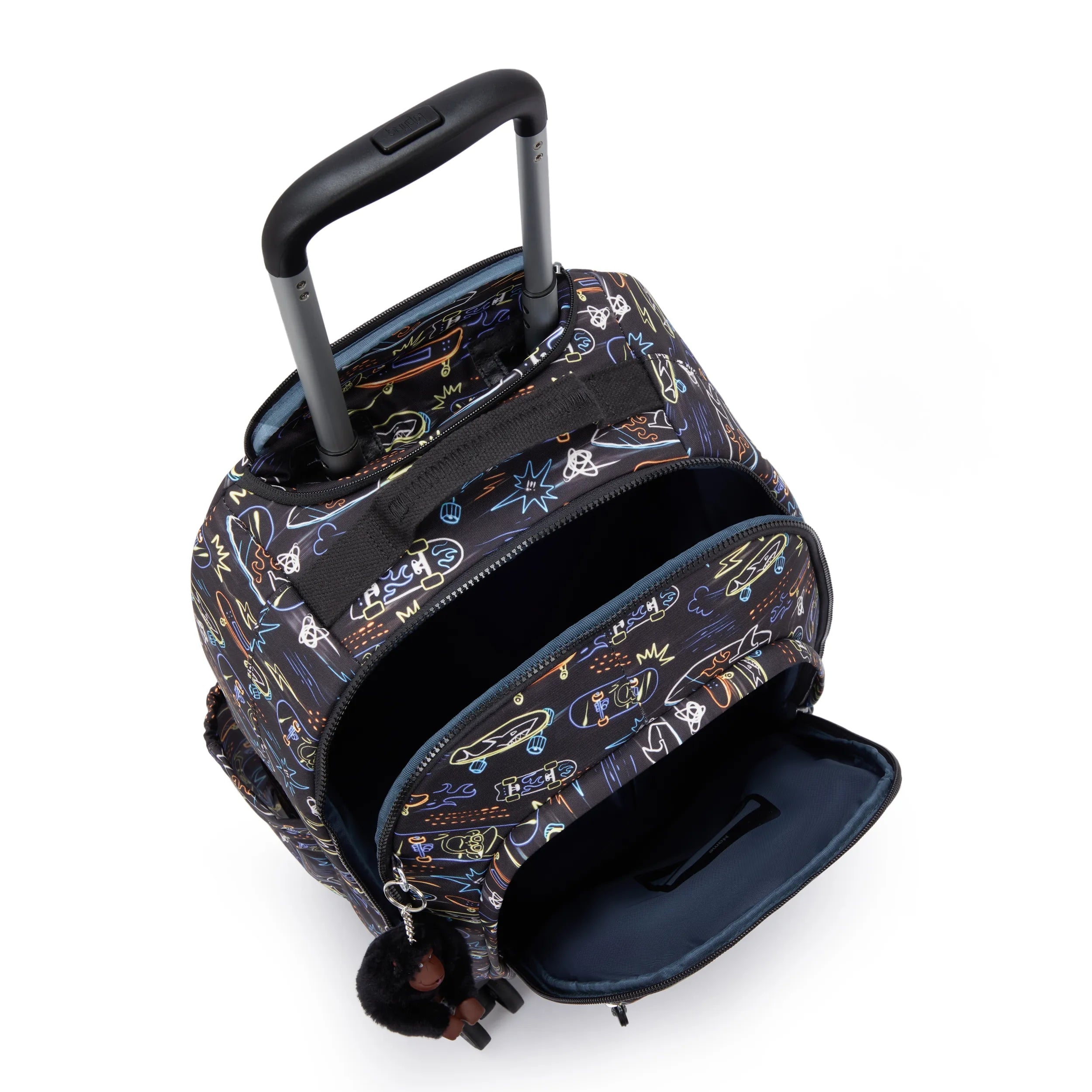New Zea Printed 15 Laptop Rolling Backpack - 图片 4