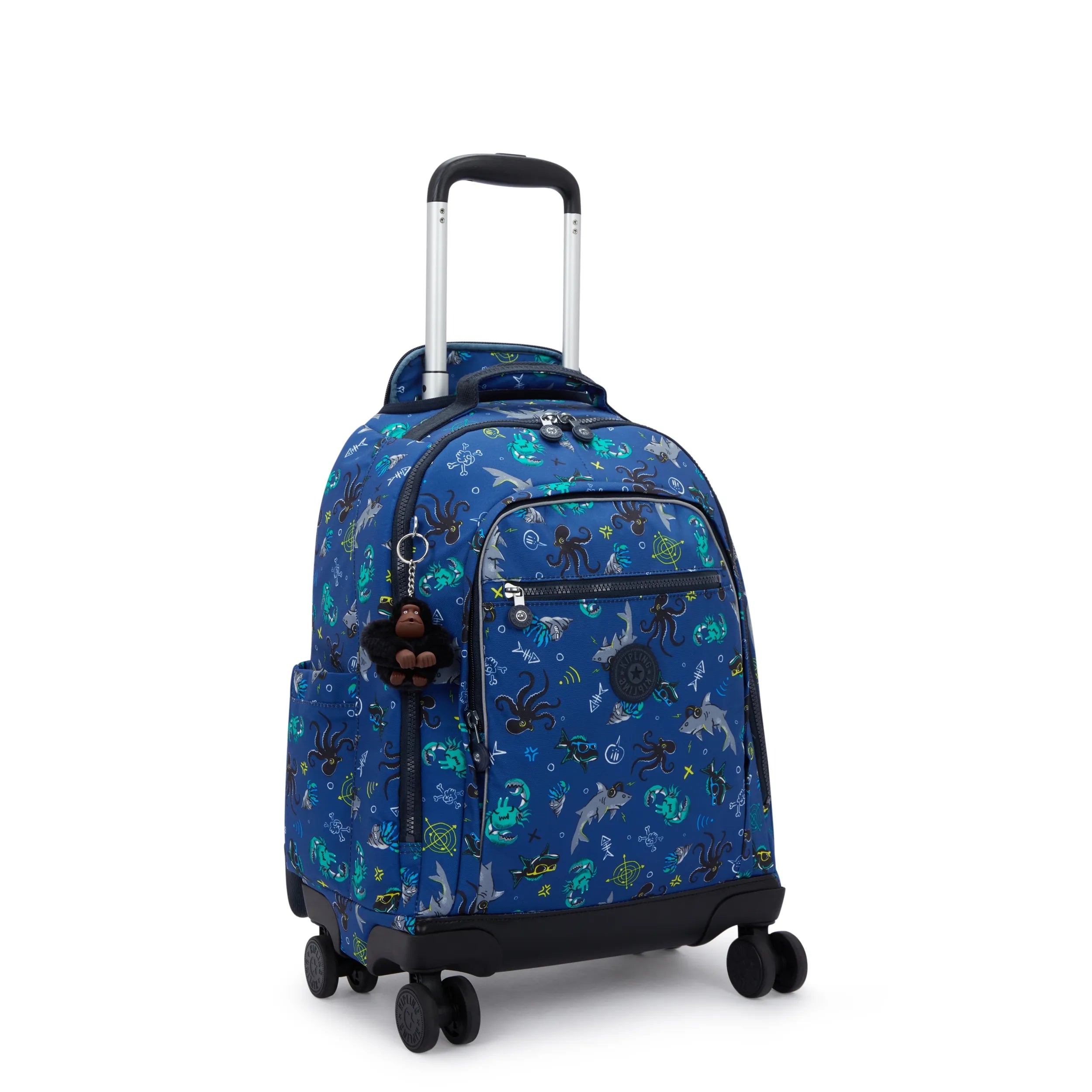 New Zea Printed 15 Laptop Rolling Backpack - 图片 5
