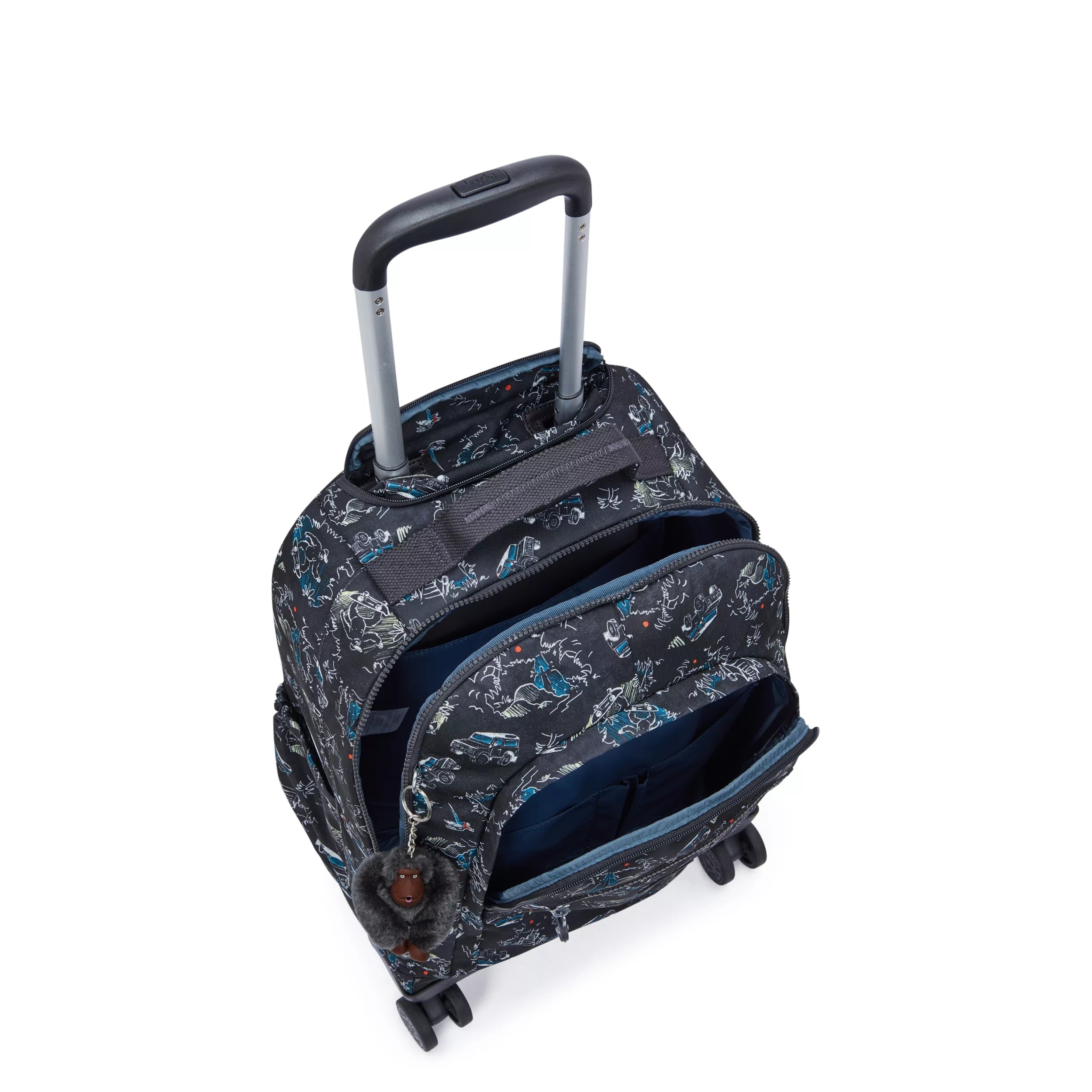 New Zea Printed 15 Laptop Rolling Backpack - 图片 3