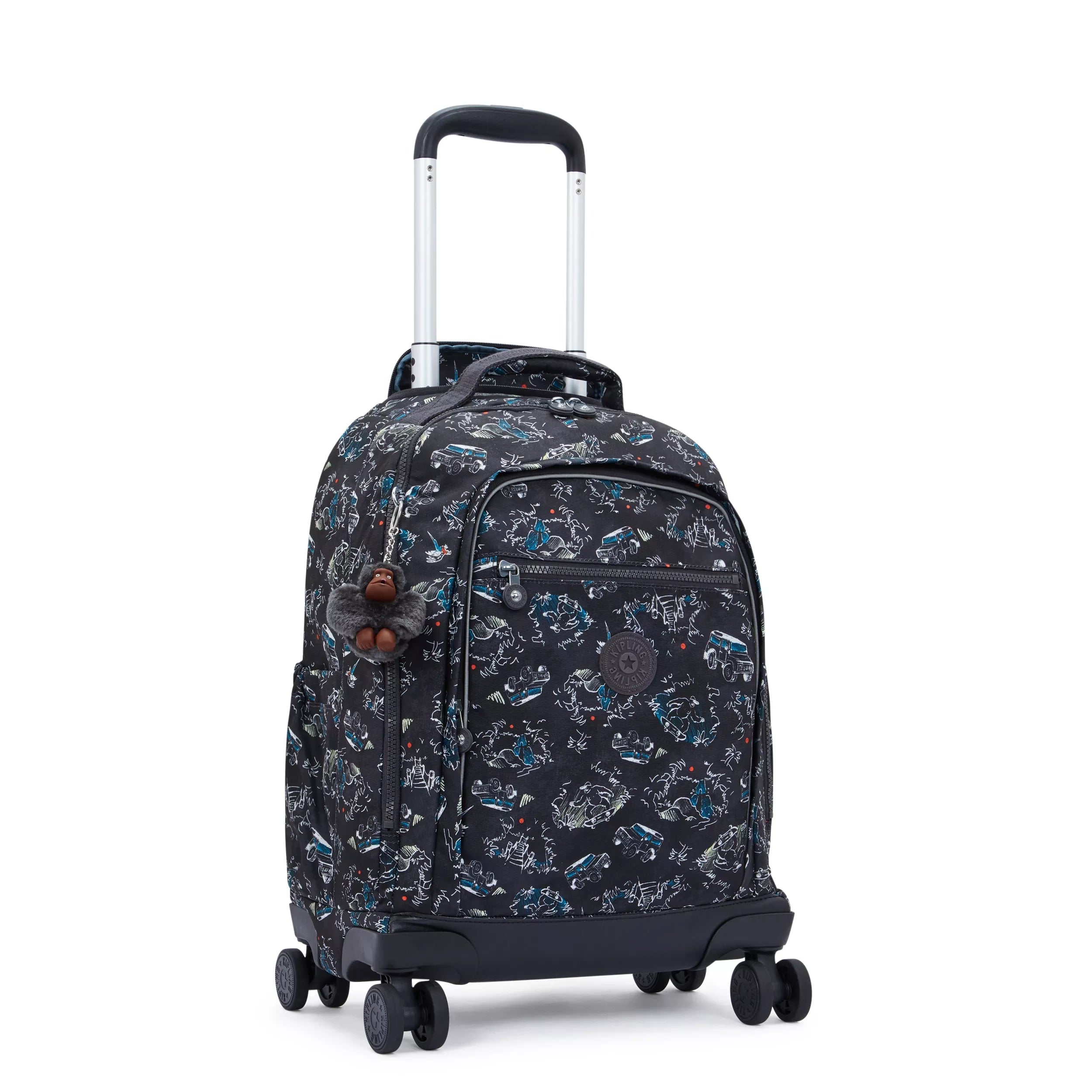 New Zea Printed 15 Laptop Rolling Backpack - 图片 4