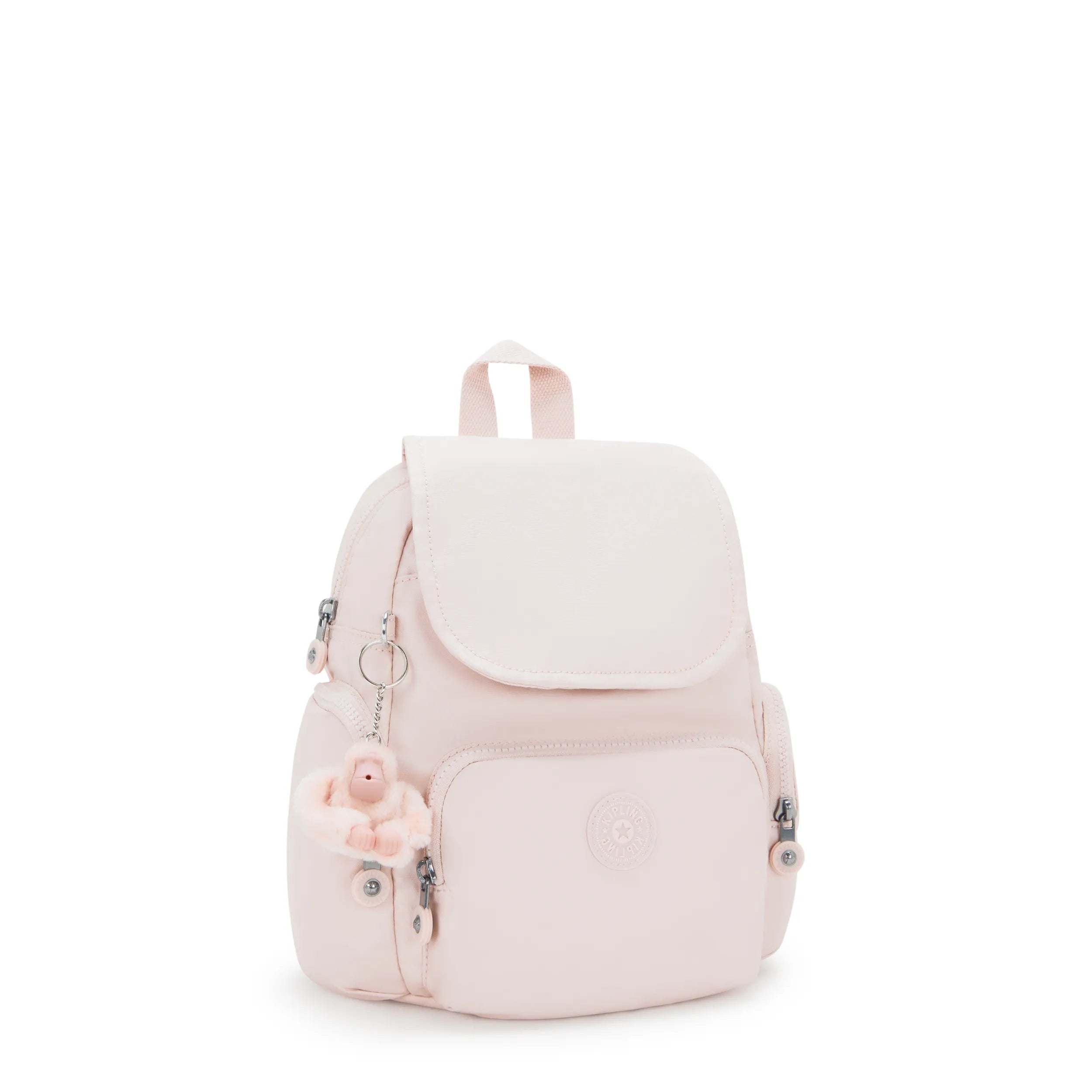 City Zip Mini Metallic Backpack - 图片 5