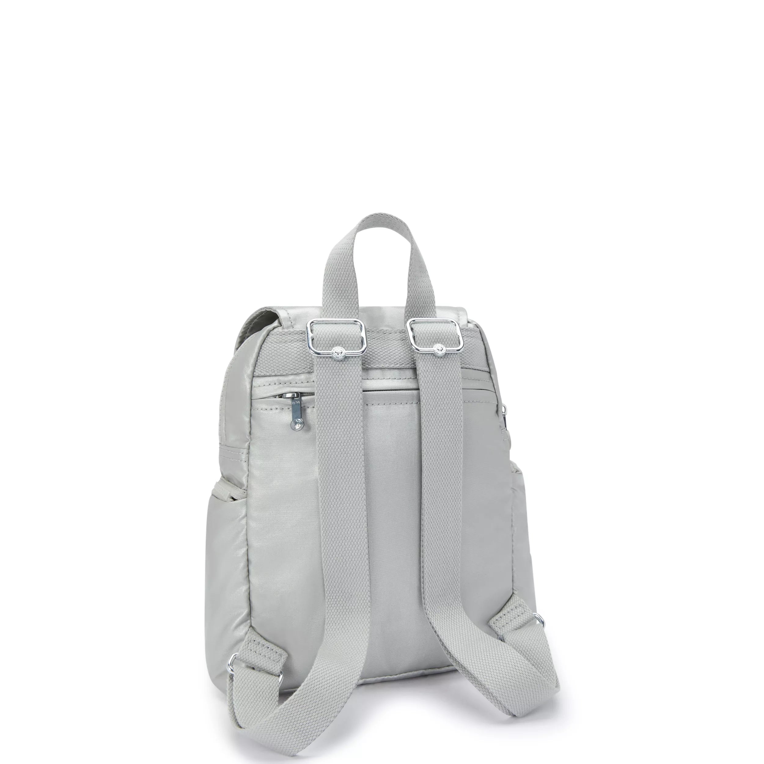 City Zip Mini Metallic Backpack - 图片 3