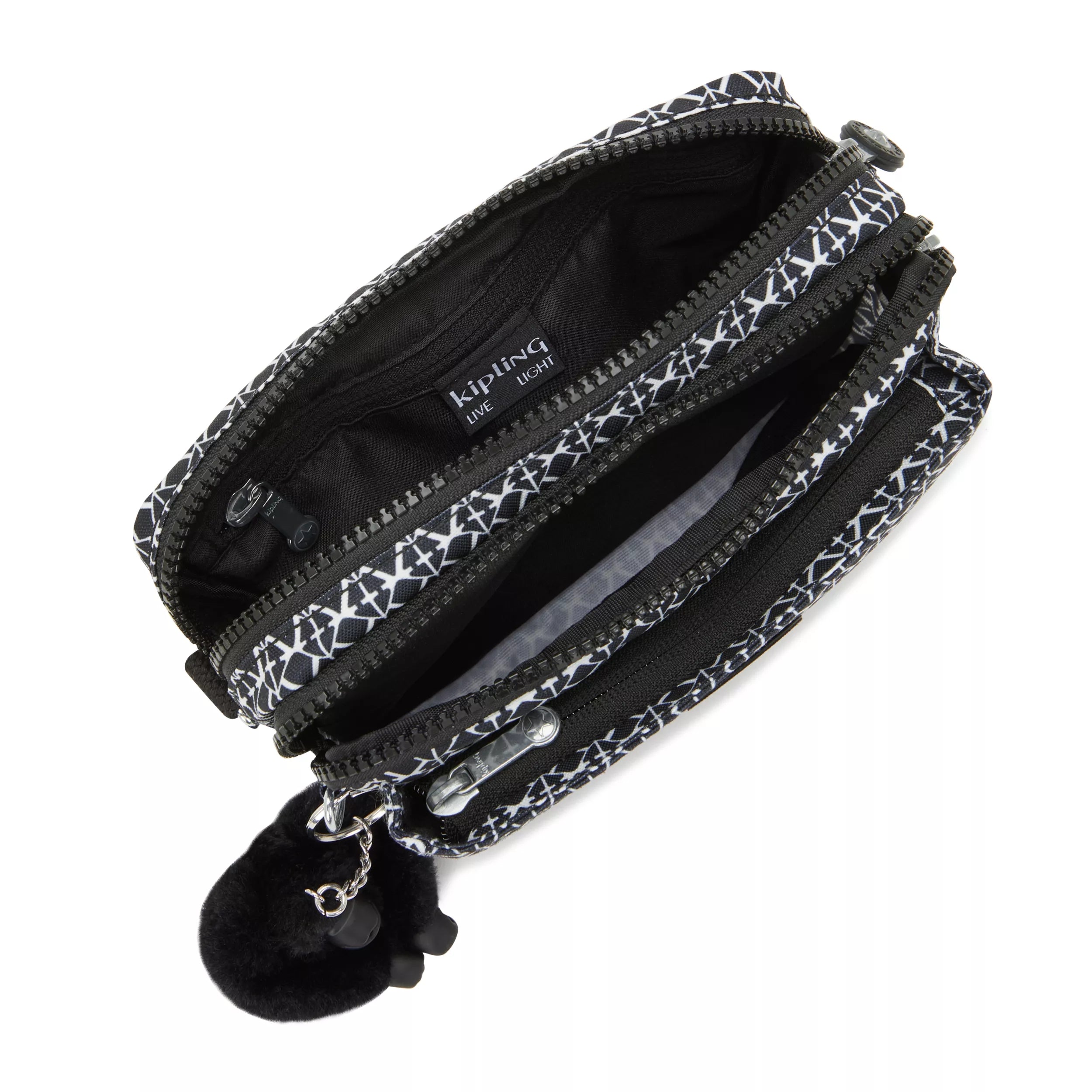 Abanu Multi Printed Convertible Crossbody Bag - 图片 4