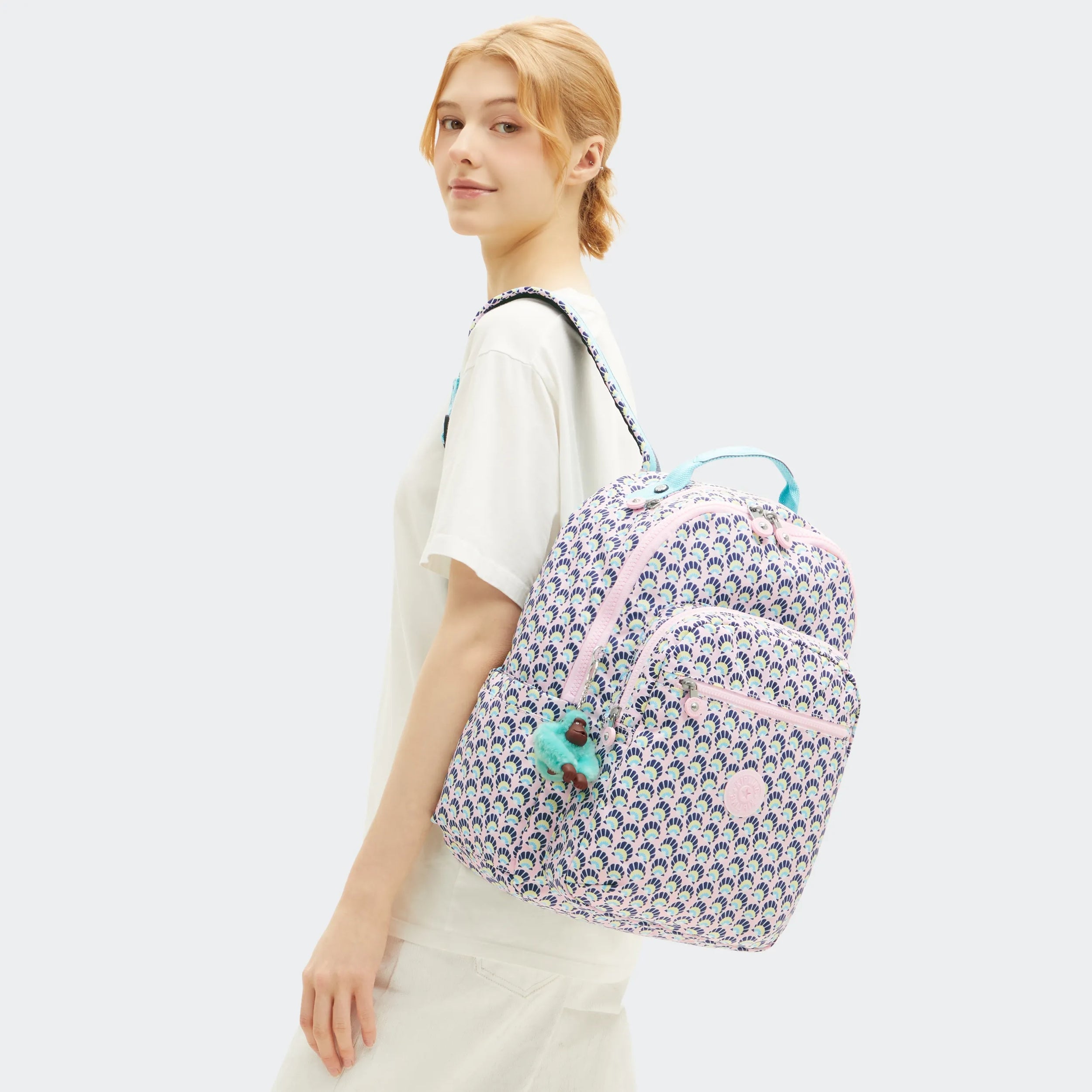 Seoul Large Printed 15 Laptop Backpack - 图片 2