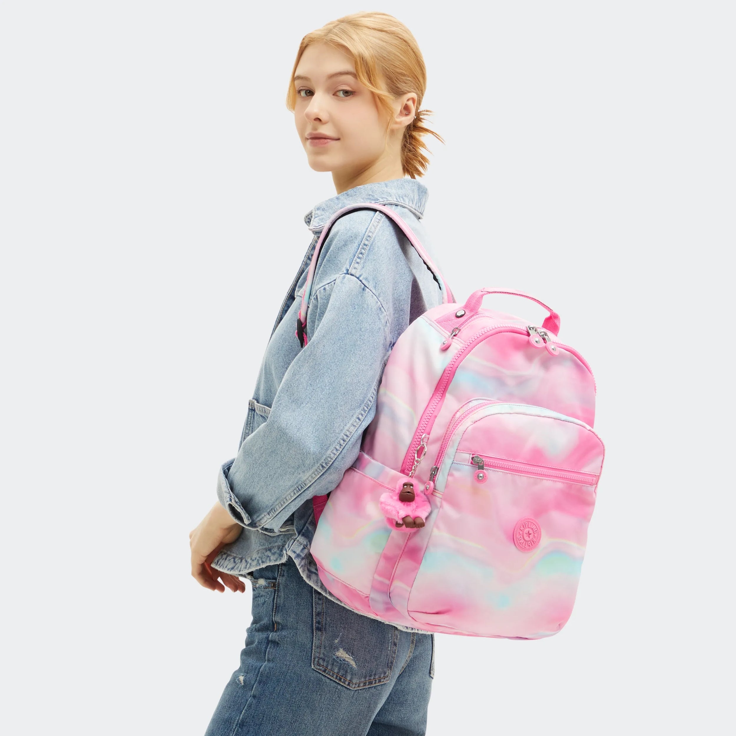 Seoul Large Printed 15 Laptop Backpack - 图片 2