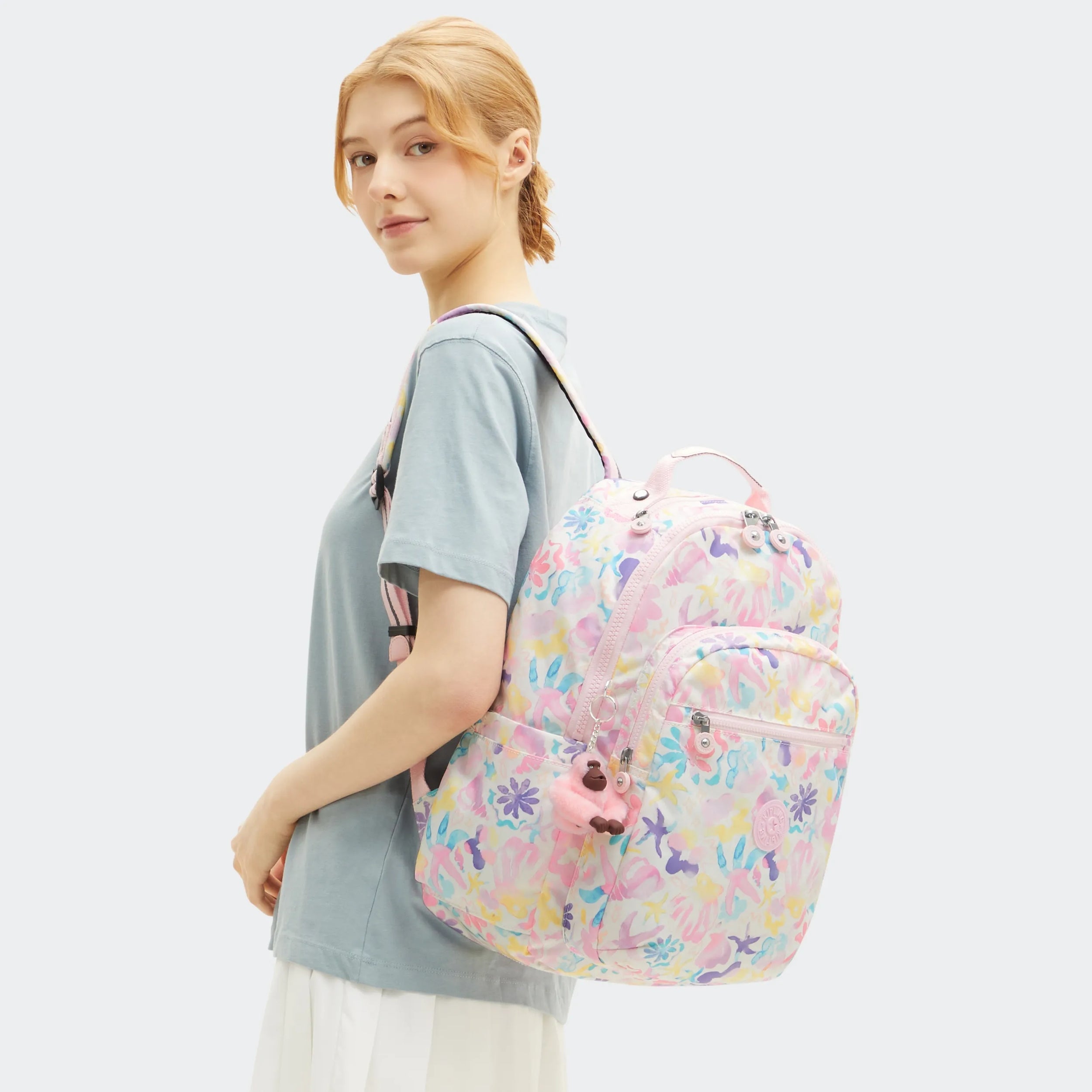Seoul Large Printed 15 Laptop Backpack - 图片 2