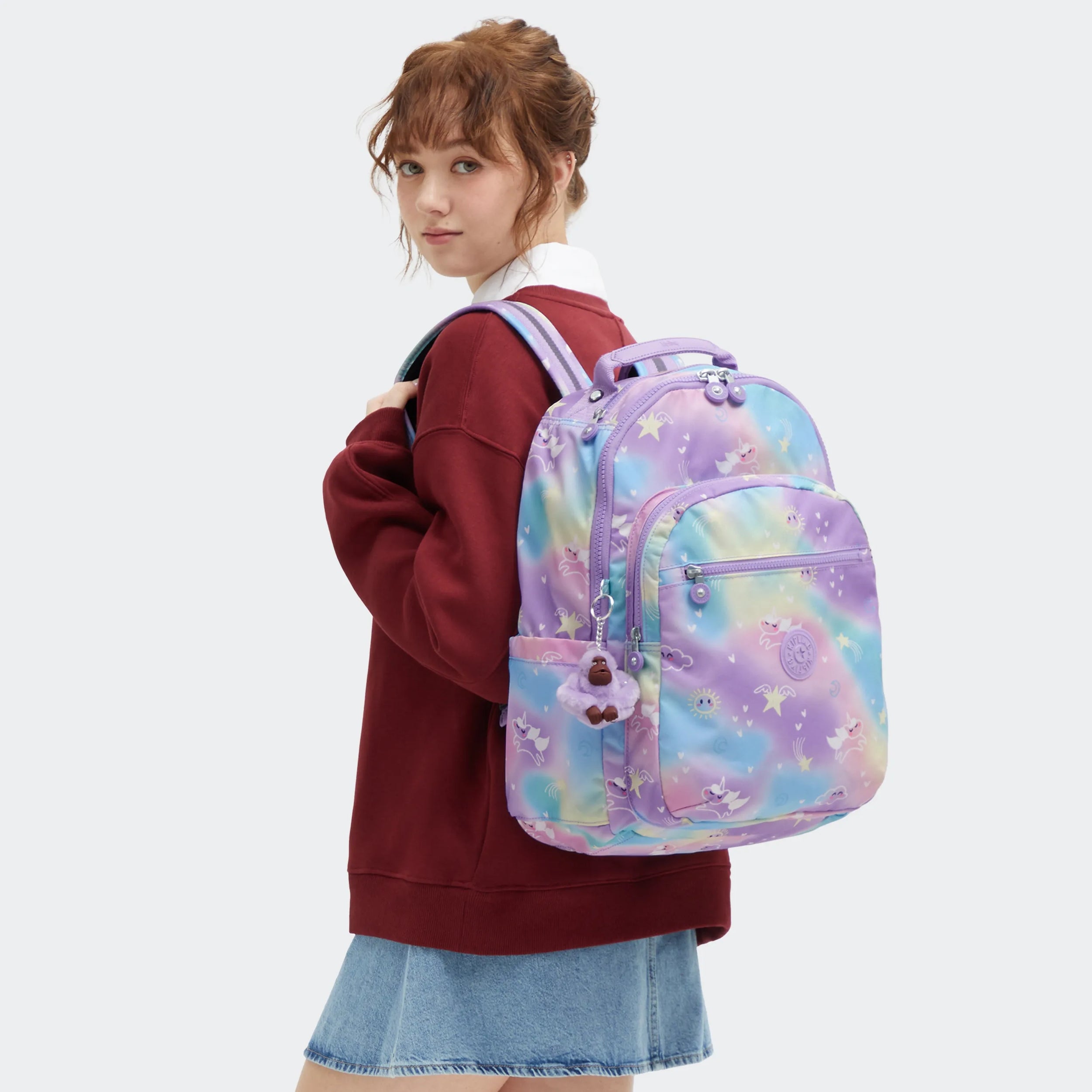 Seoul Large Printed 15 Laptop Backpack - 图片 2