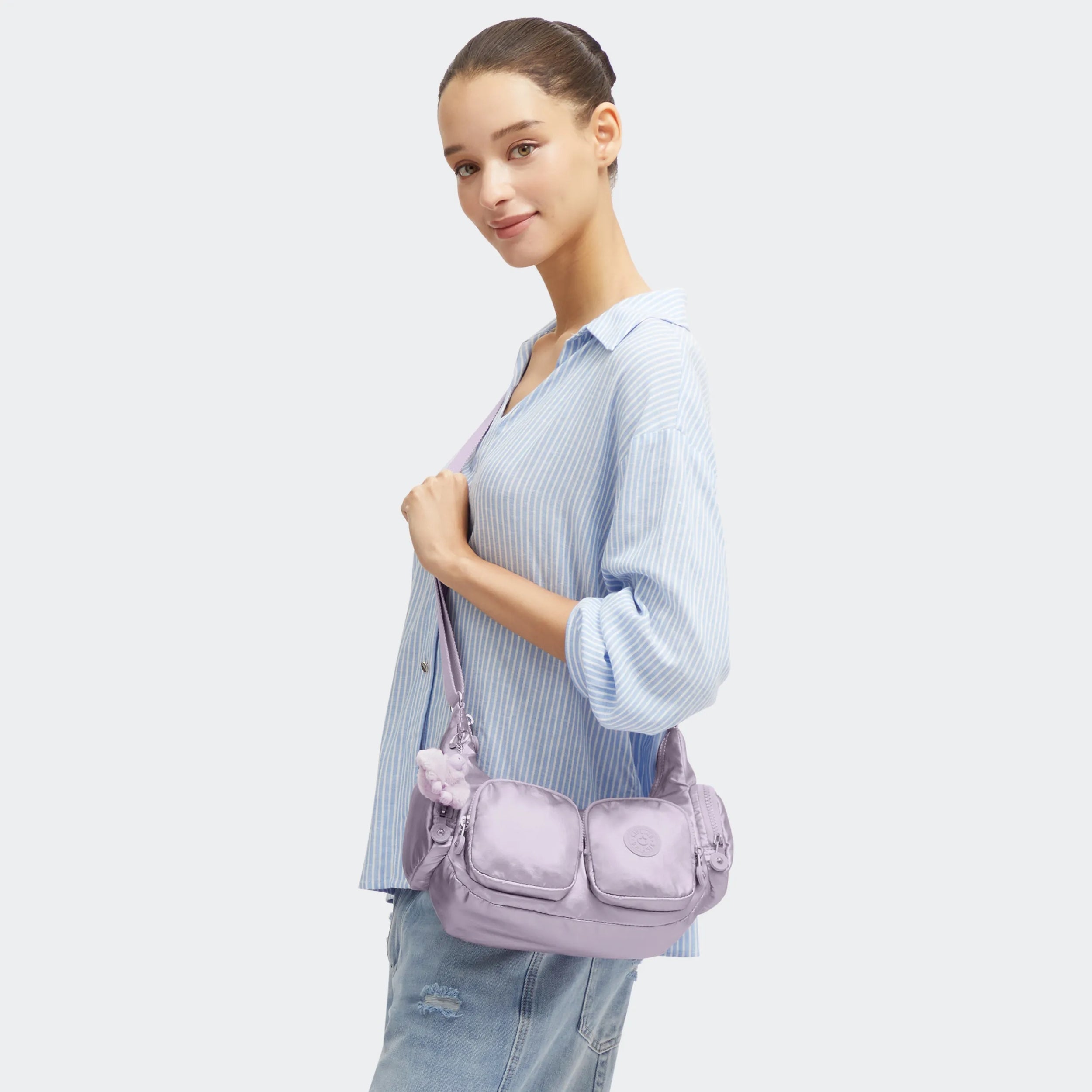 Rikka Small Metallic Crossbody Bag - 图片 7