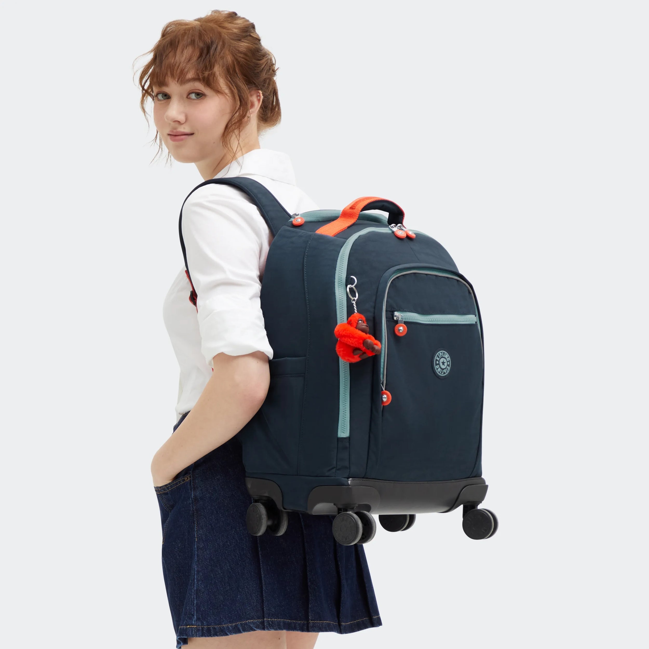 New Zea 15 Laptop Rolling Backpack - 图片 2
