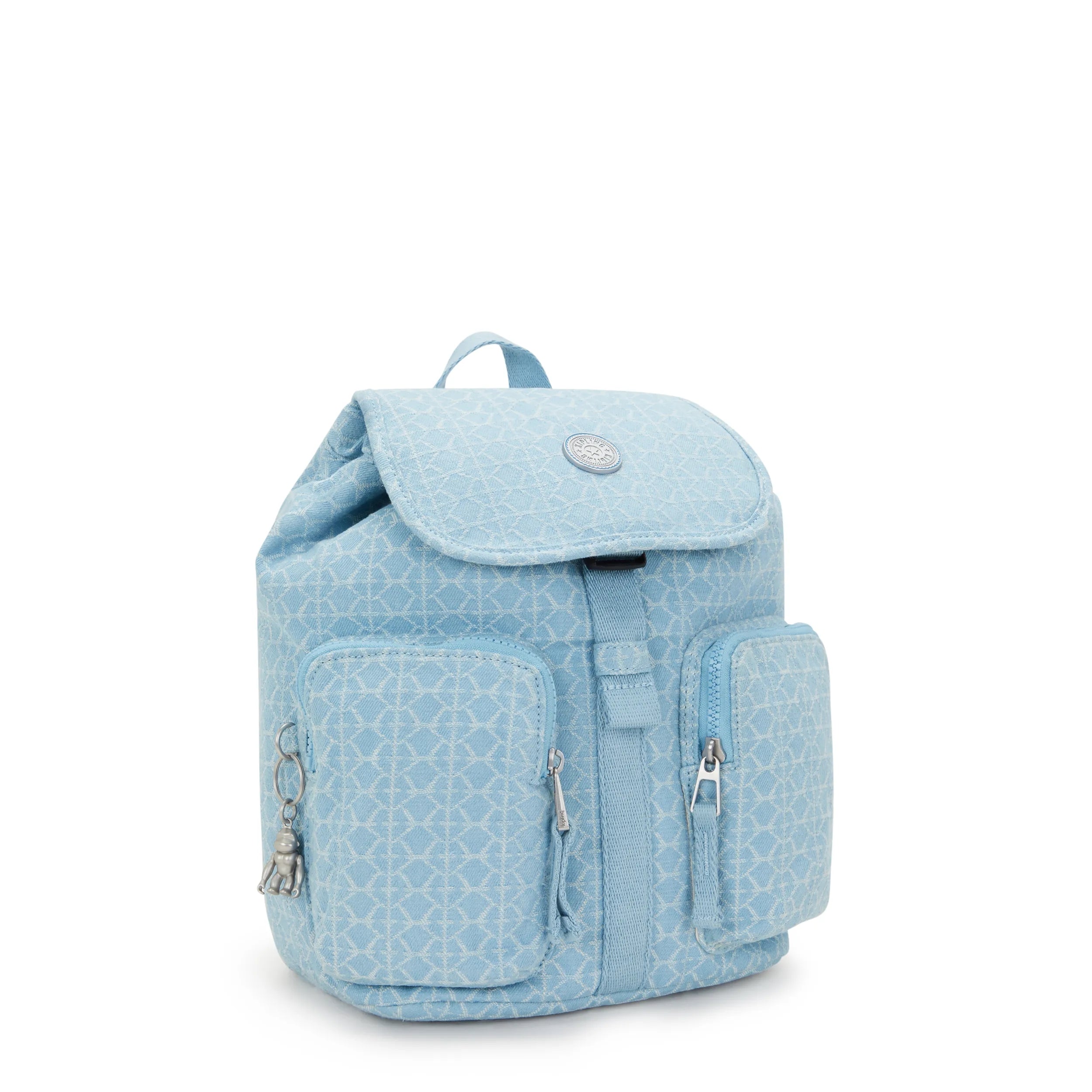 Anto Small Printed Denim Backpack - 图片 5