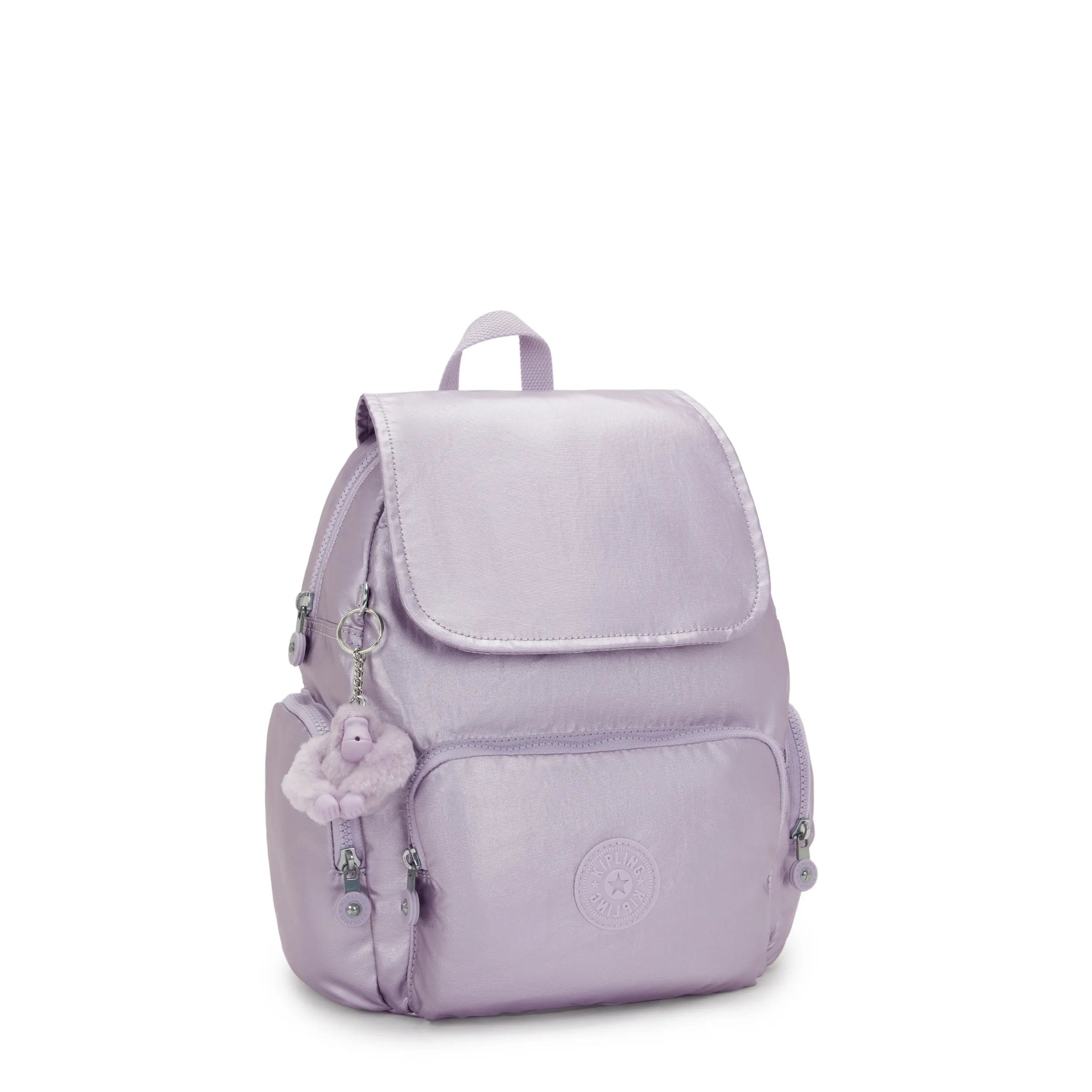 City Zip Small Metallic Backpack - 图片 5