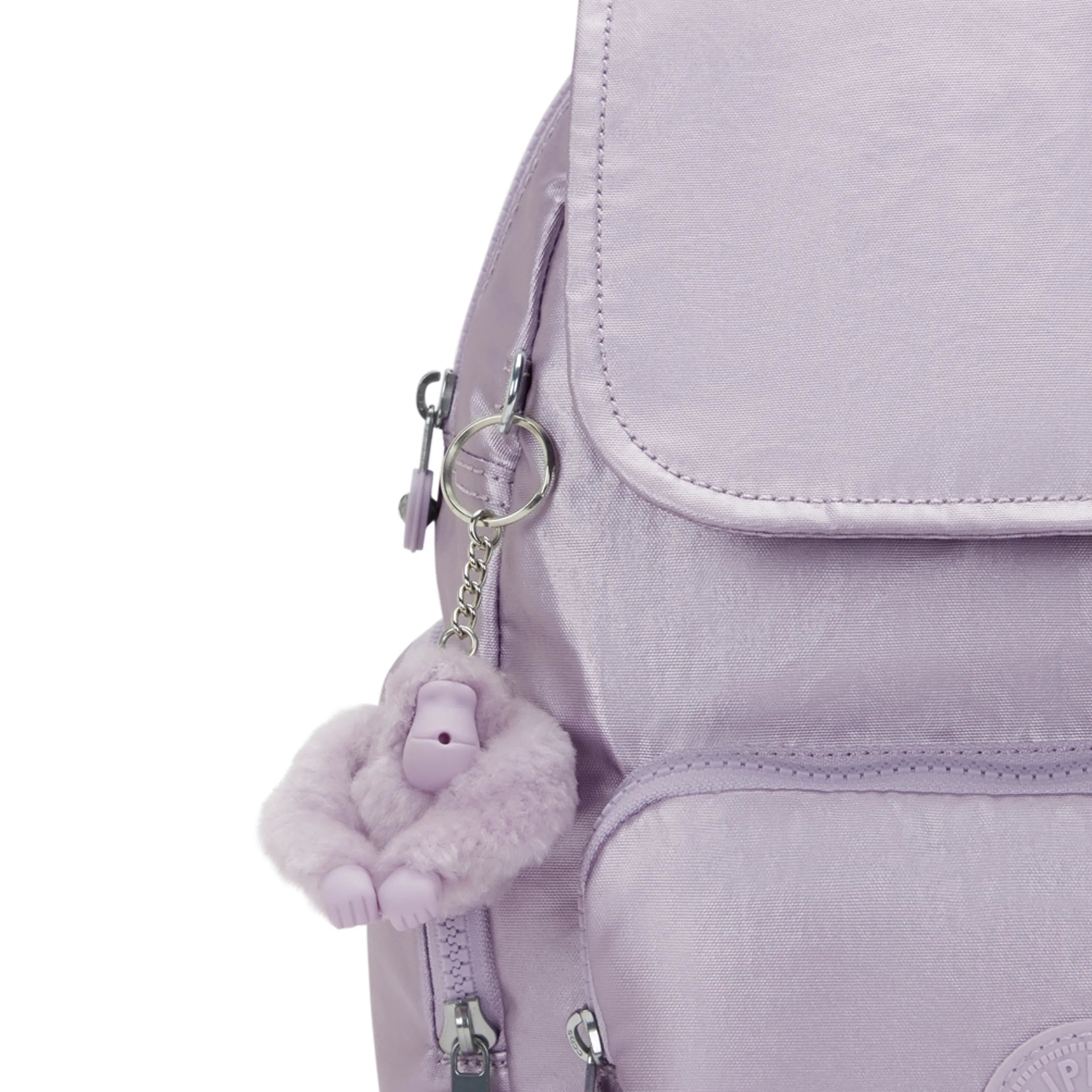 City Zip Small Metallic Backpack - 图片 6