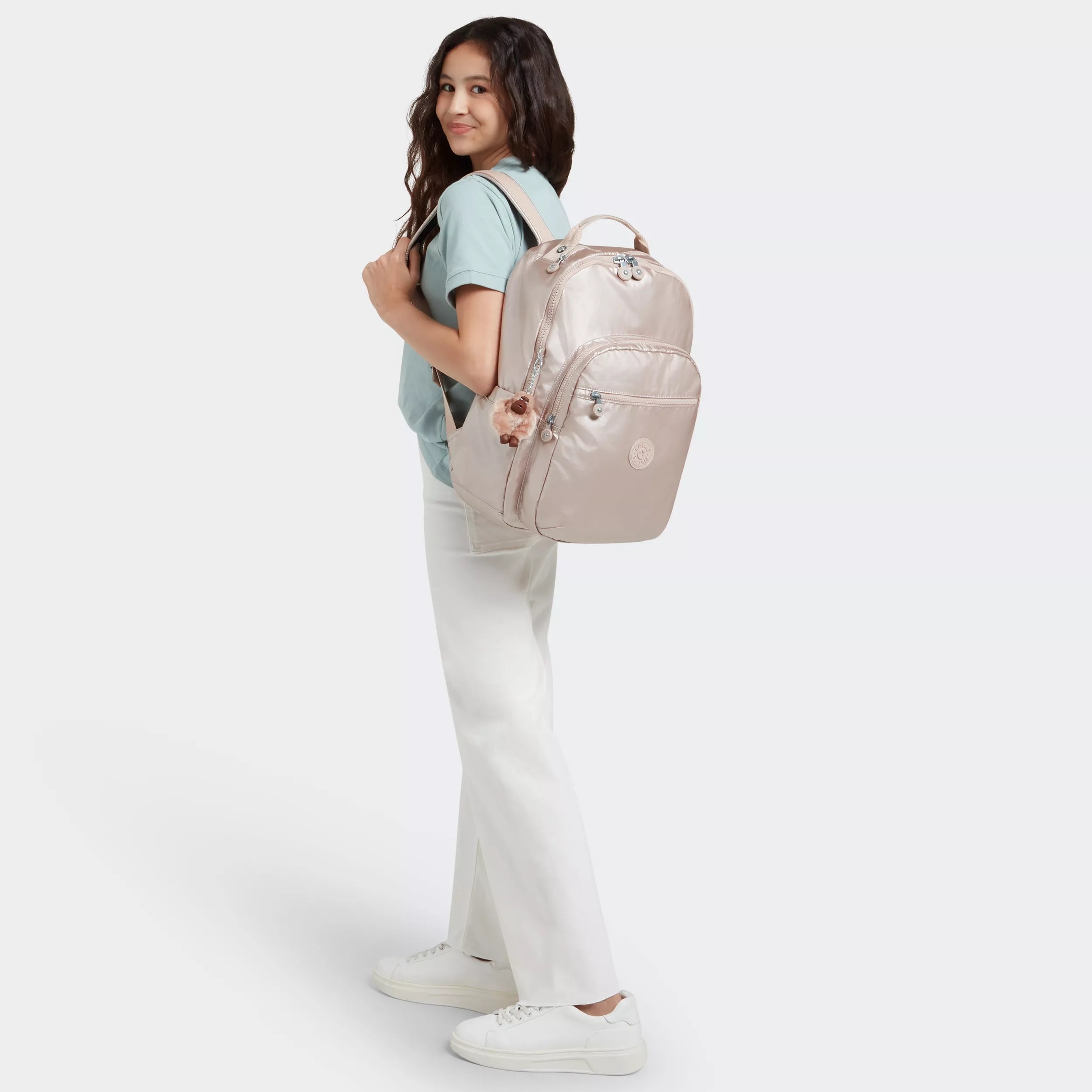 Seoul Large Metallic 15 Laptop Backpack - 图片 6
