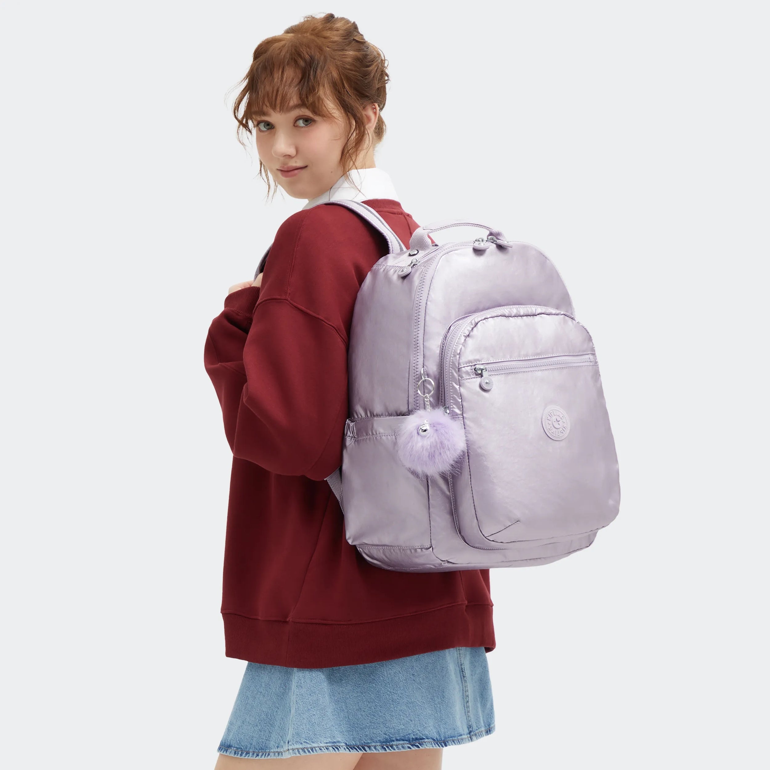 Seoul Large Metallic 15 Laptop Backpack - 图片 2