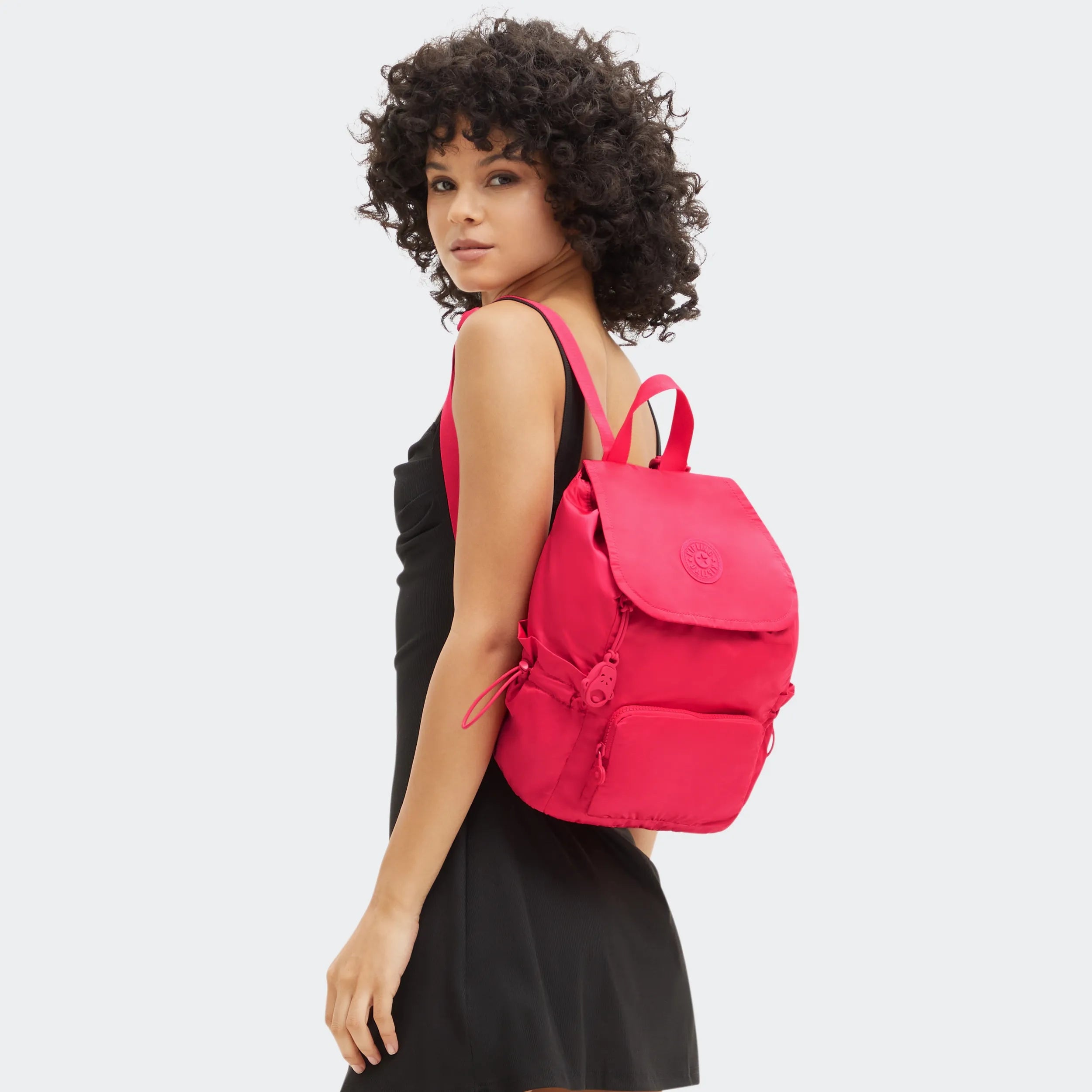 Joetta Smooth Satin Backpack - 图片 2