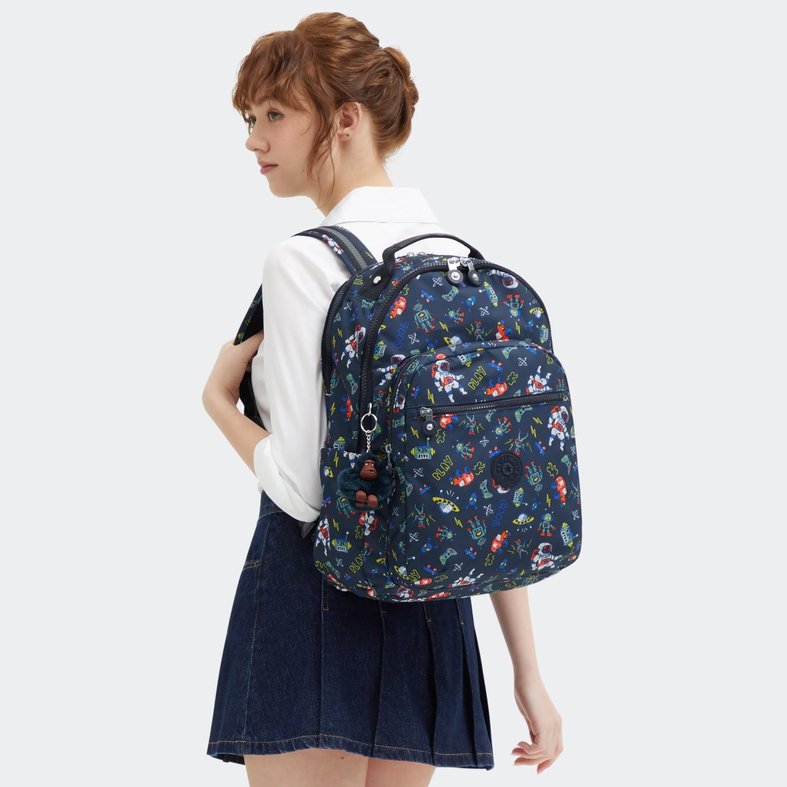 Seoul Lap Printed 15 Laptop Backpack - 图片 2